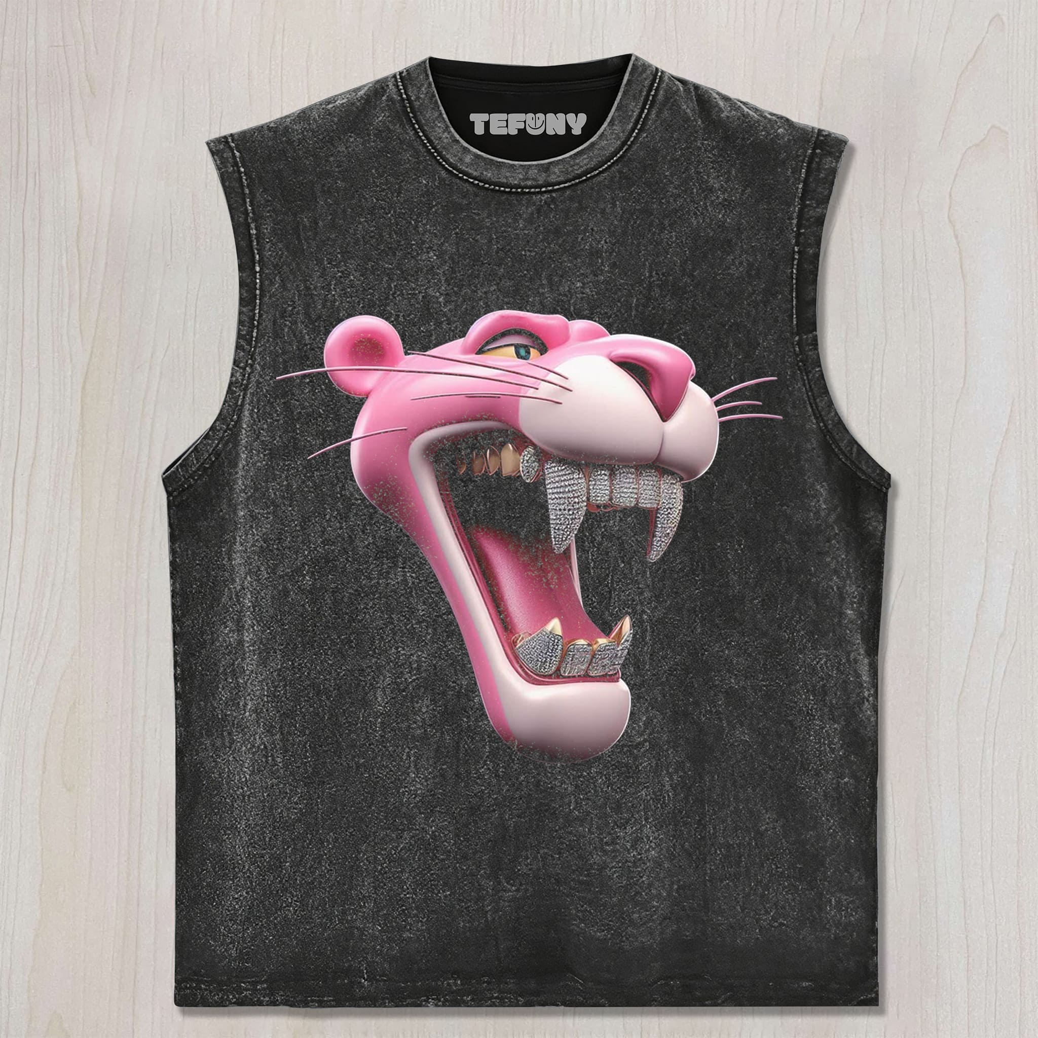 PINK PANTHER BIG FACE UNISEX TEE, TANK TOP, LAYERED LS, SWEATSHIRT & HOODIE