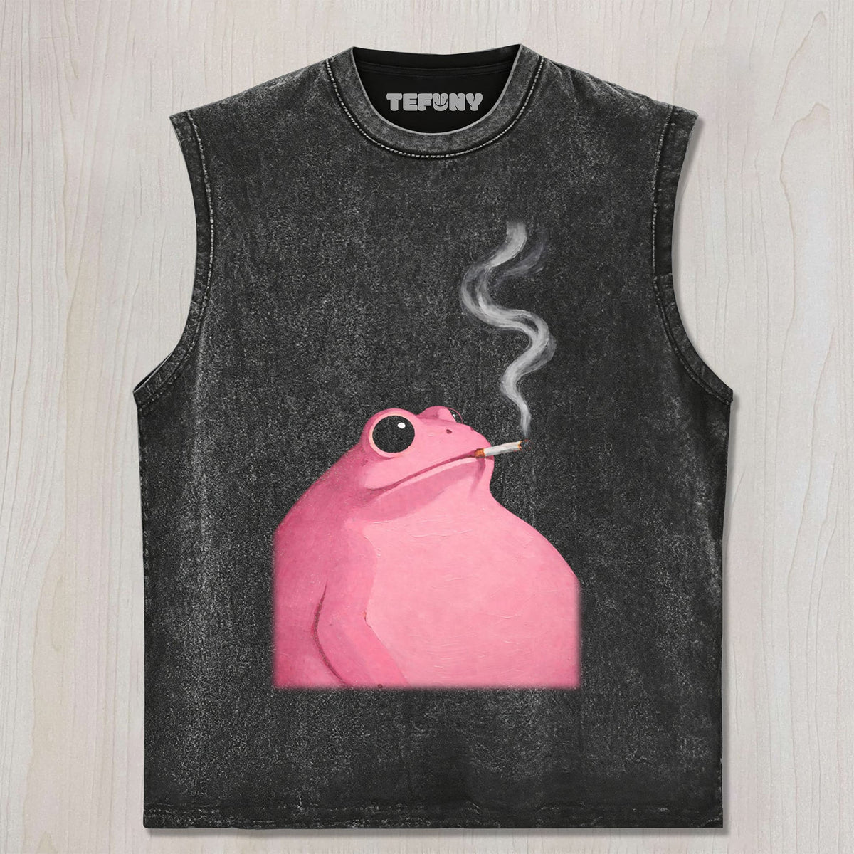PINK SMOKING FROG UNISEX TEE, TANK TOP, LAYERED LS, SWEATSHIRT & HOODIE