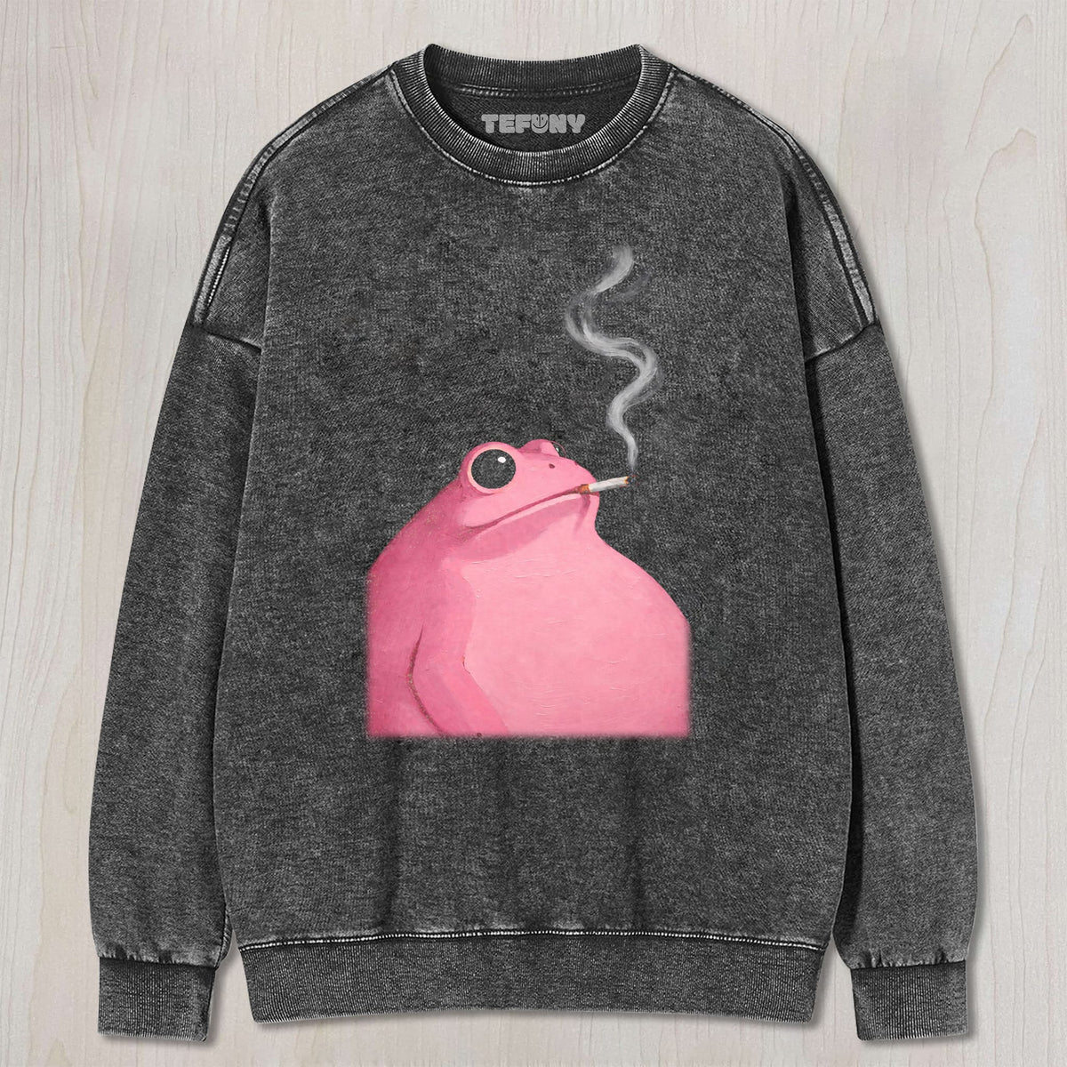PINK SMOKING FROG UNISEX TEE, TANK TOP, LAYERED LS, SWEATSHIRT & HOODIE