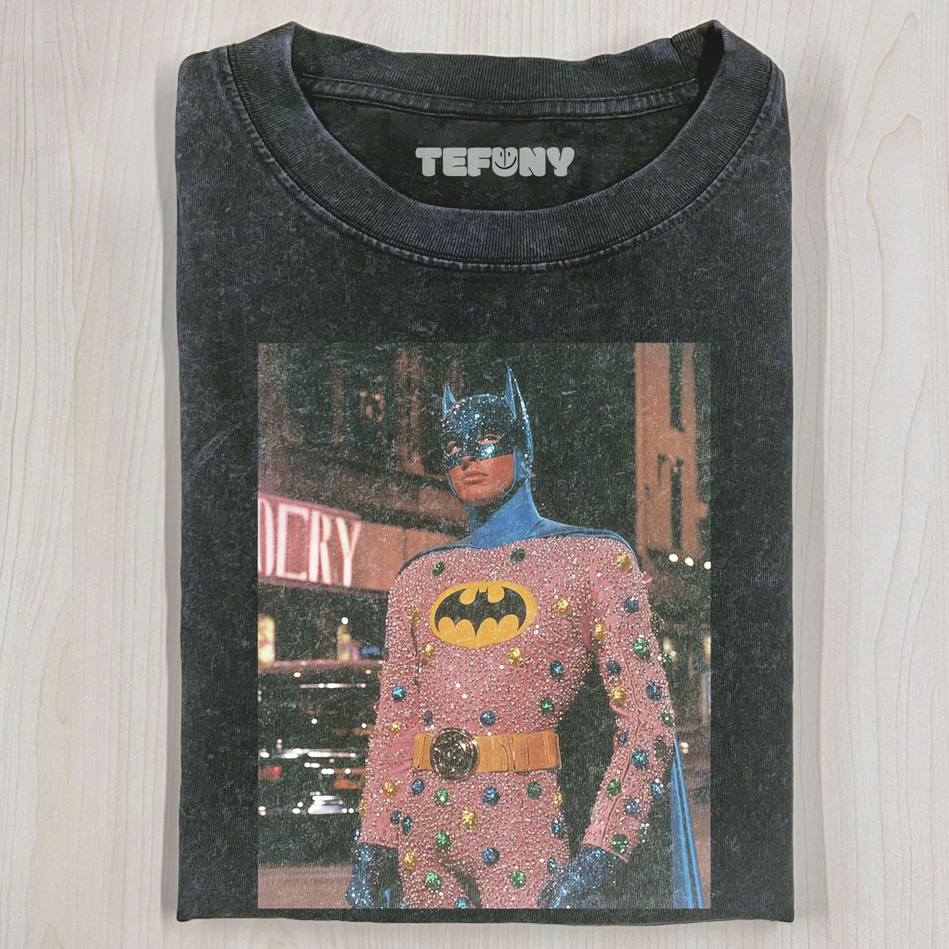 PINK BATMAN T-SHIRT