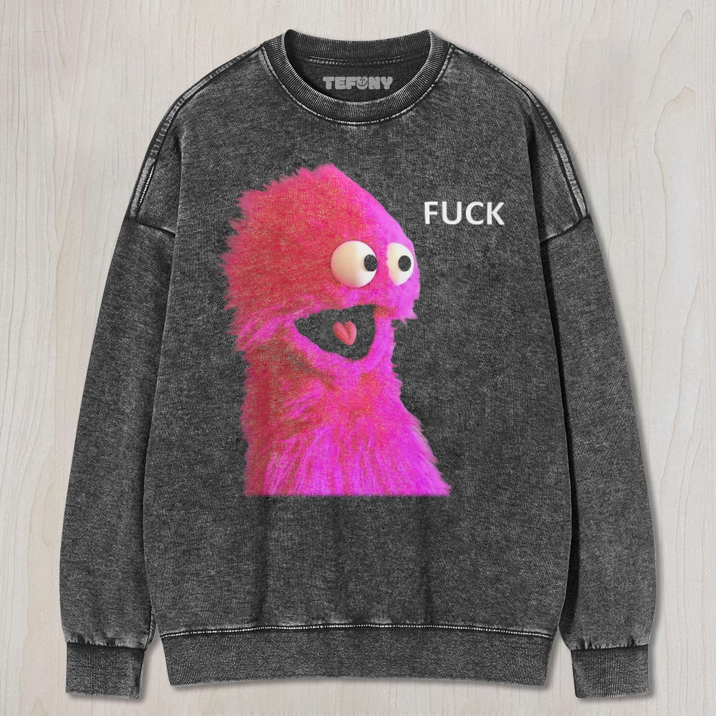 PINK FUZZY MUPPET UNISEX TEE, TANK TOP, LAYERED LS, SWEATSHIRT & HOODIE