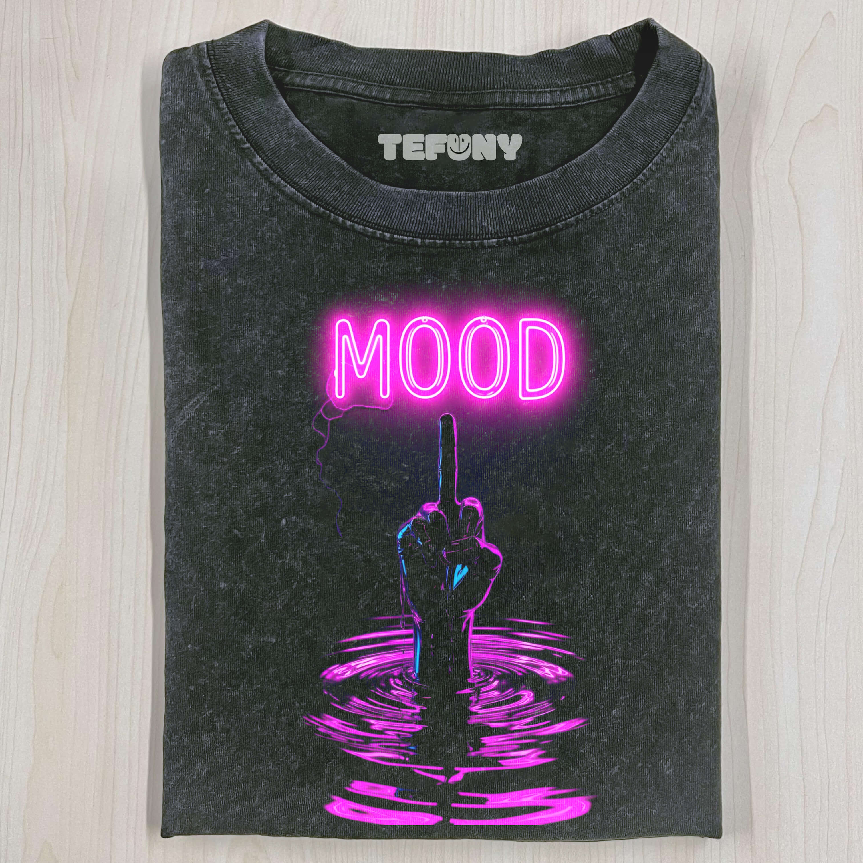 PINK MIDDLE FINGER T-SHIRT