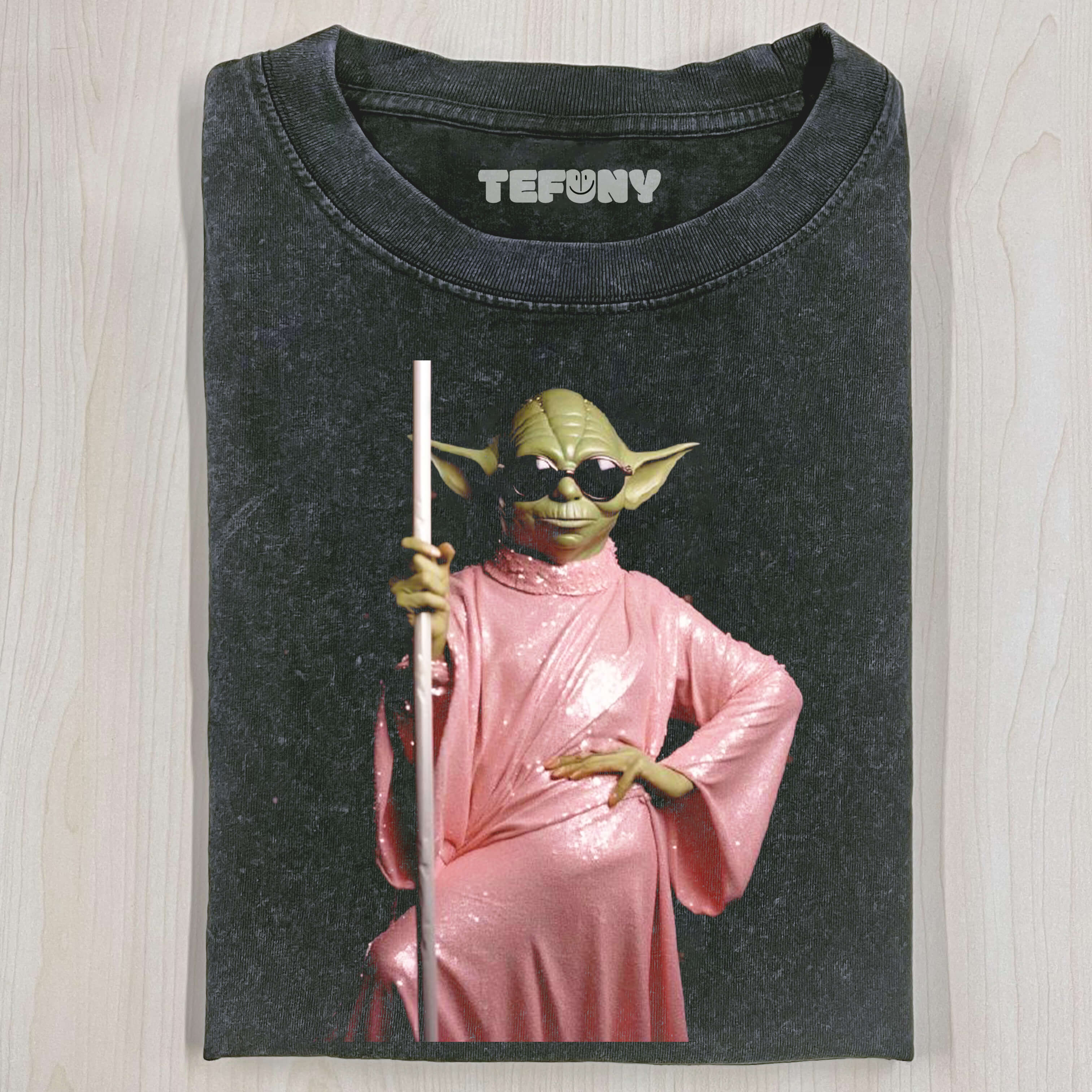 PINK YODA T-SHIRT