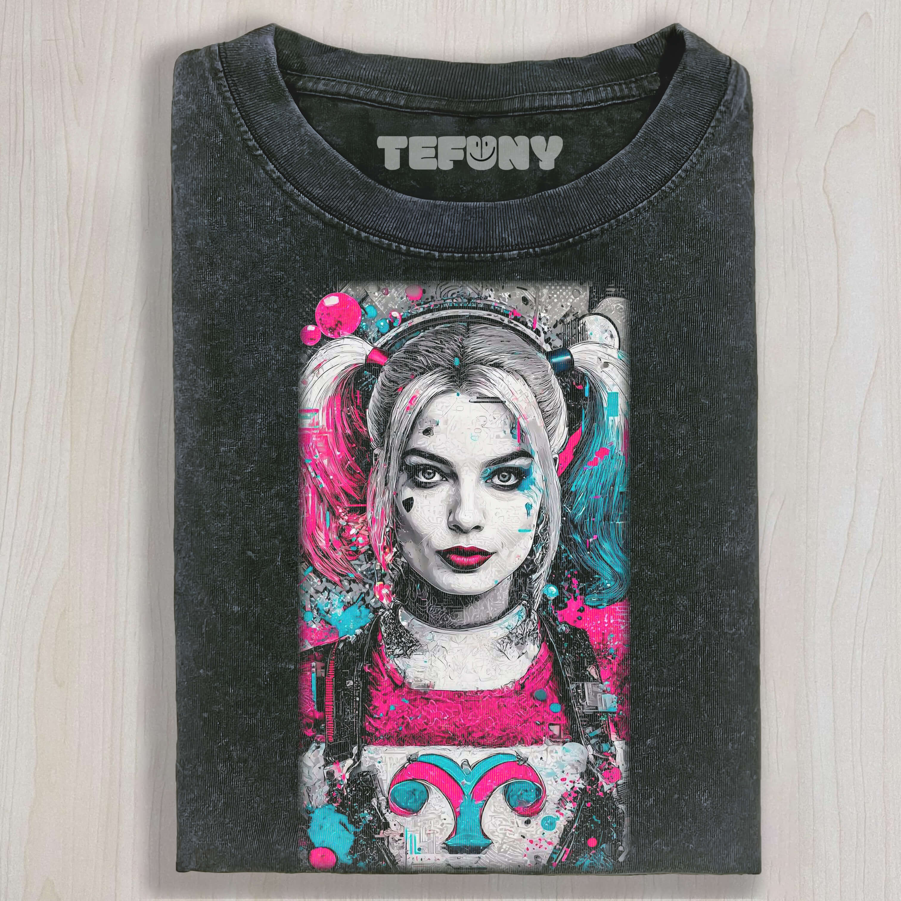 PIXEL HARLEY QUINN T-SHIRT