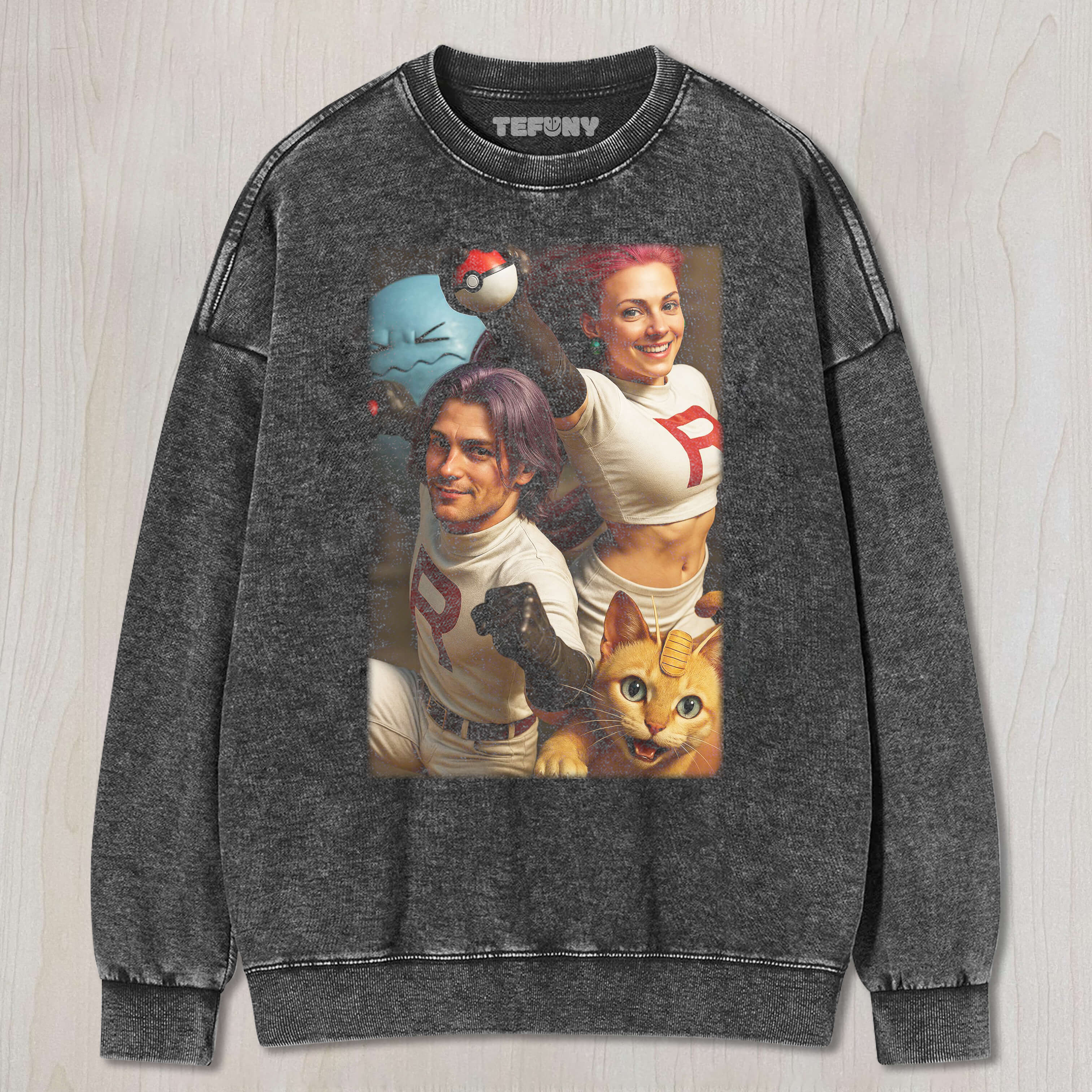 POKÉMON TEAM ROCKET COSPLAY TEE & SWEAT & HOOD