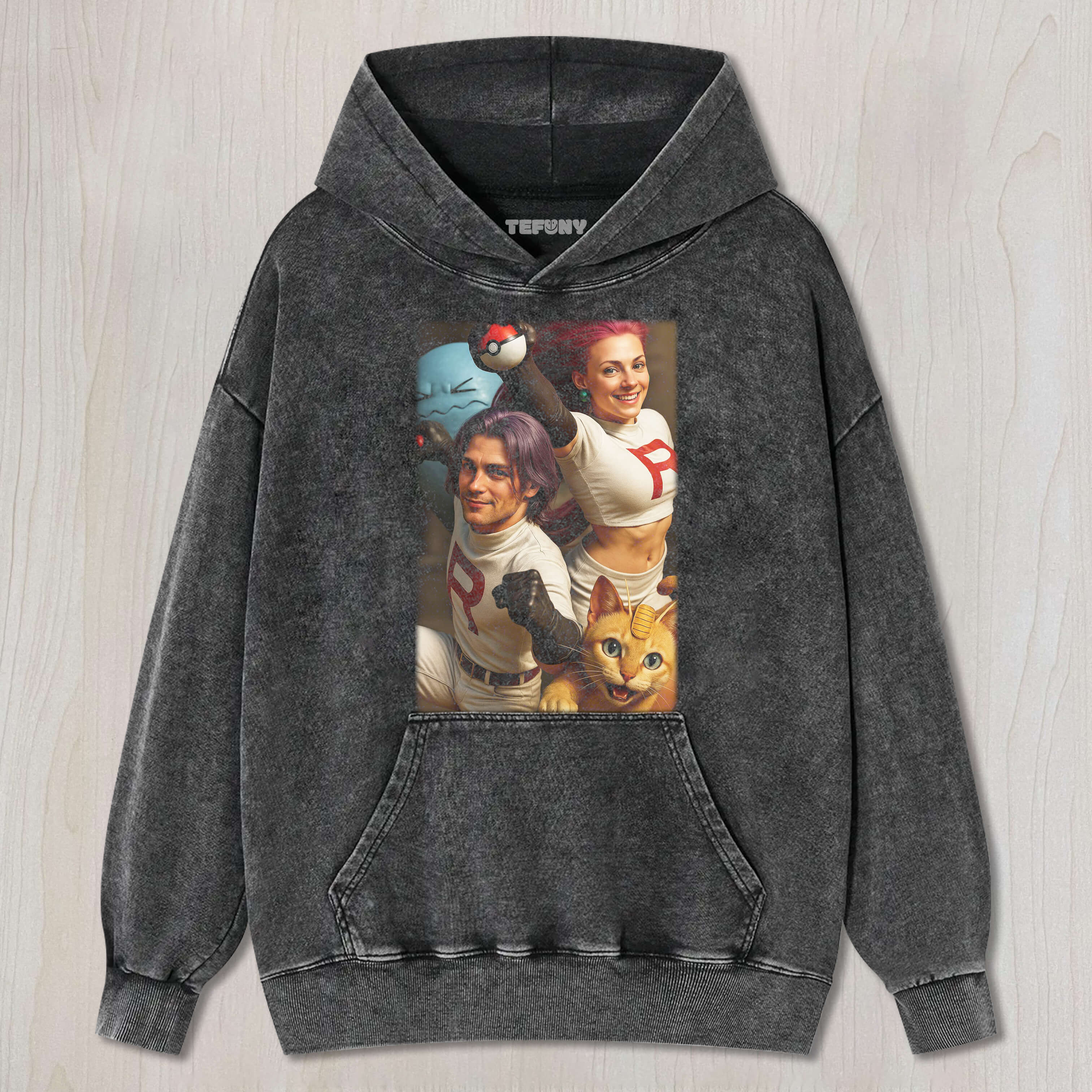 POKÉMON TEAM ROCKET COSPLAY TEE & SWEAT & HOOD