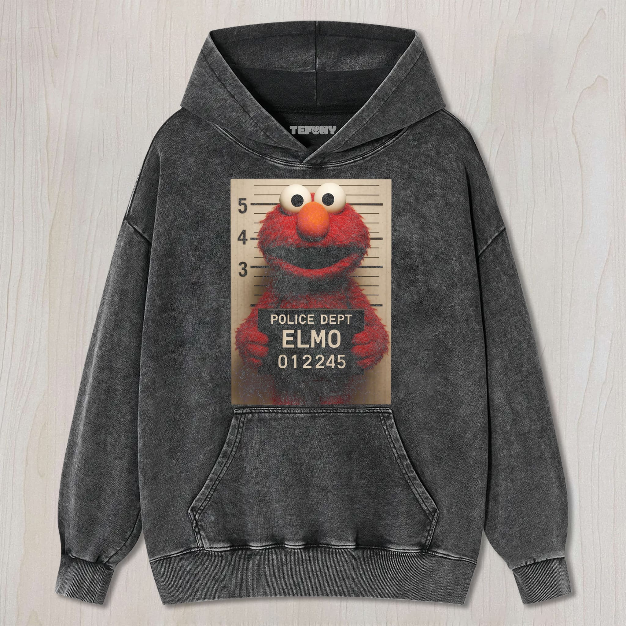 POLICE STATION ELMO UNISEX TEE, TANK TOP, LAYERED LS, SWEATSHIRT & HOODIE