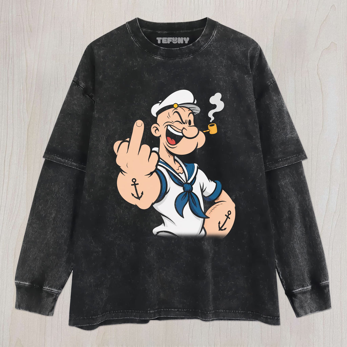 POPEYE TEE V2 UNISEX TEE, TANK TOP, LAYERED LS, SWEATSHIRT & HOODIE