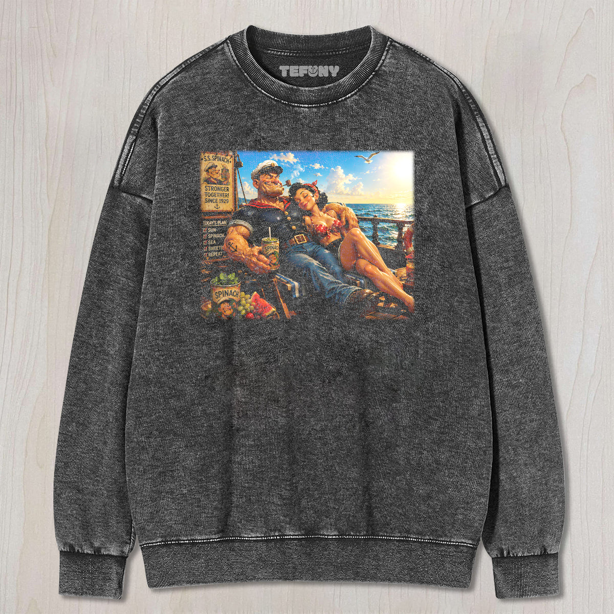 POPEYE TEE V3 UNISEX TEE, TANK TOP, LAYERED LS, SWEATSHIRT & HOODIE
