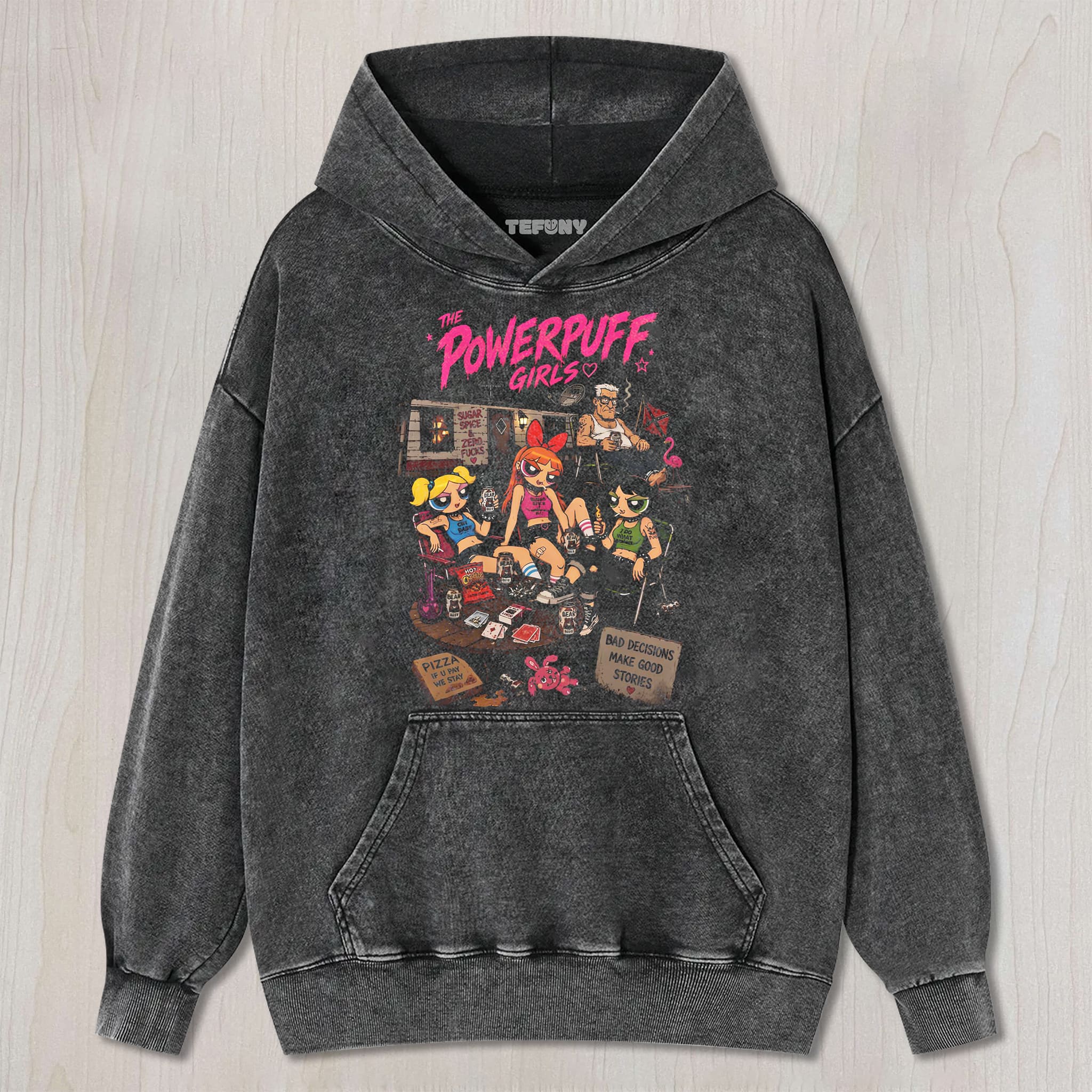 POWERPUFF GIRLS UNISEX TEE, TANK TOP, LAYERED LS, SWEATSHIRT & HOODIE