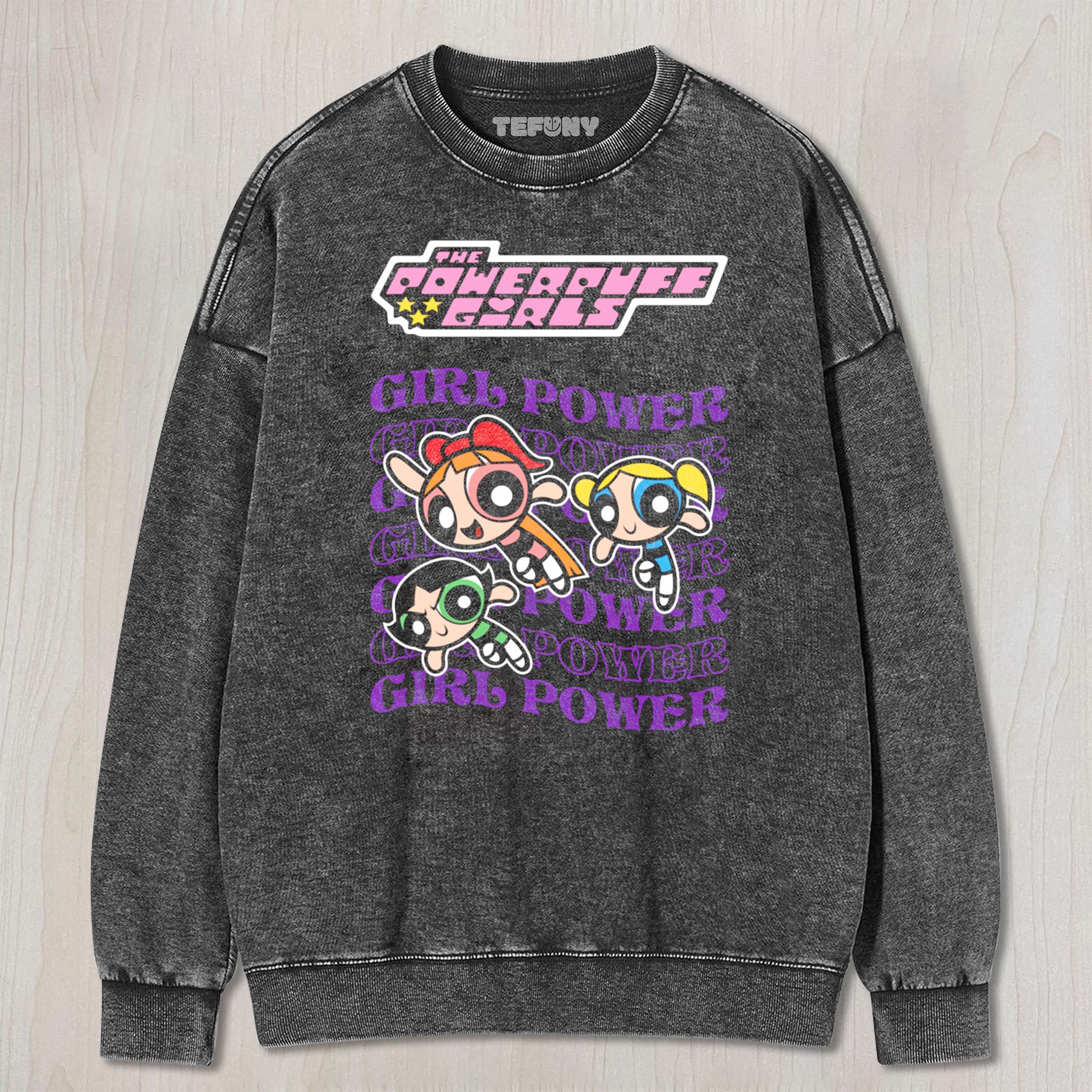 POWERPUFF GIRLS V1 UNISEX TEE, TANK TOP, LAYERED LS, SWEATSHIRT & HOODIE