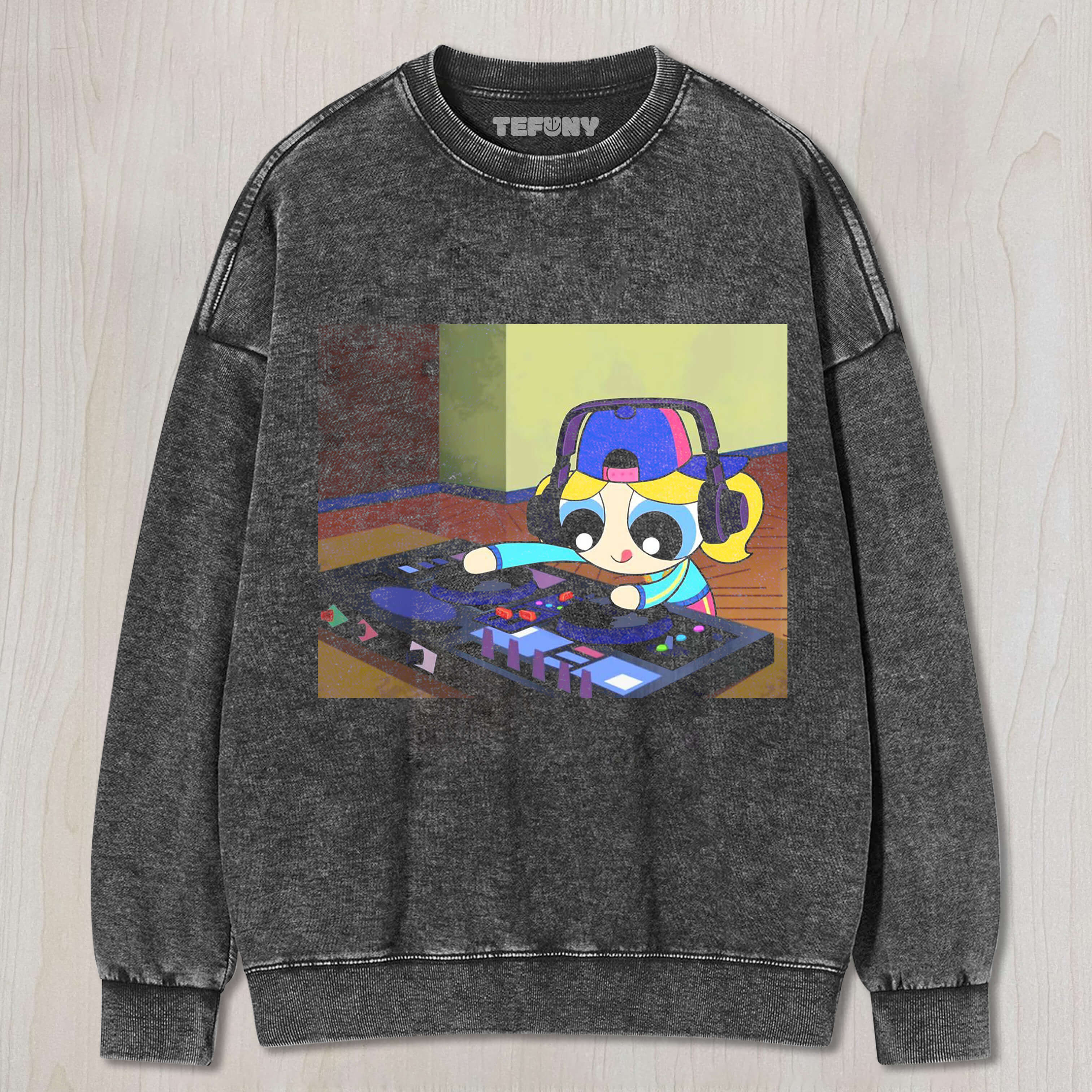 POWERPUFF GIRLS DJ T-SHIRT
