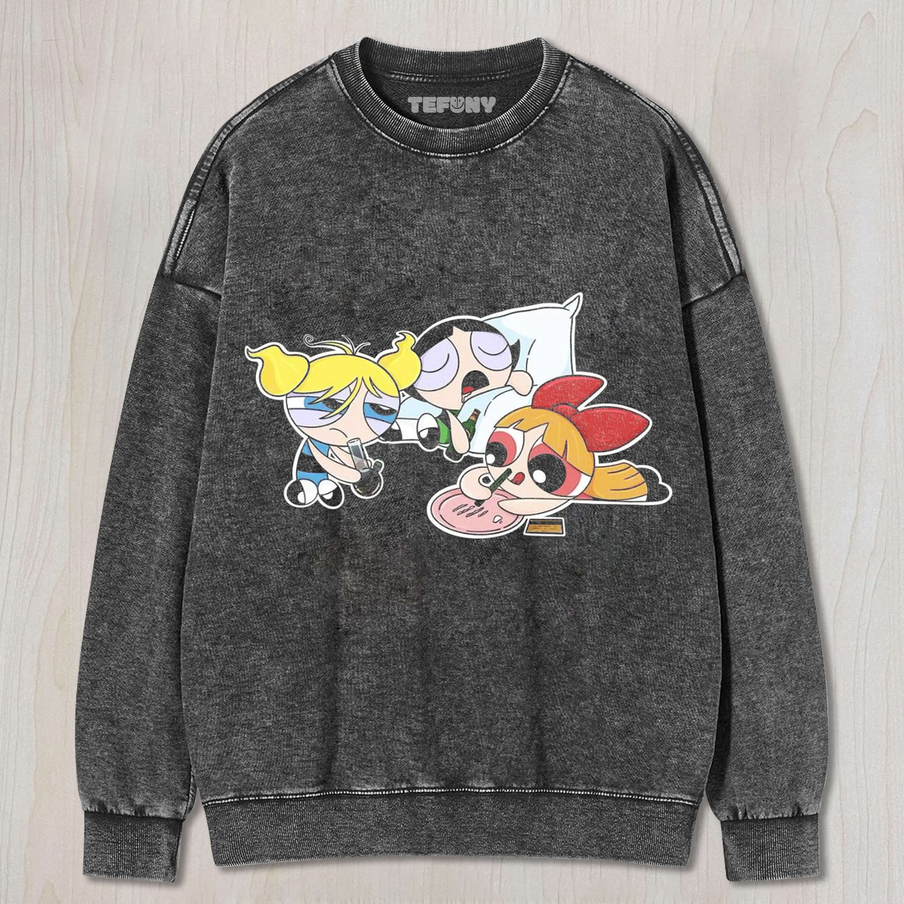 POWERPUFF GIRLS WHITE POWDER T-SHIRT