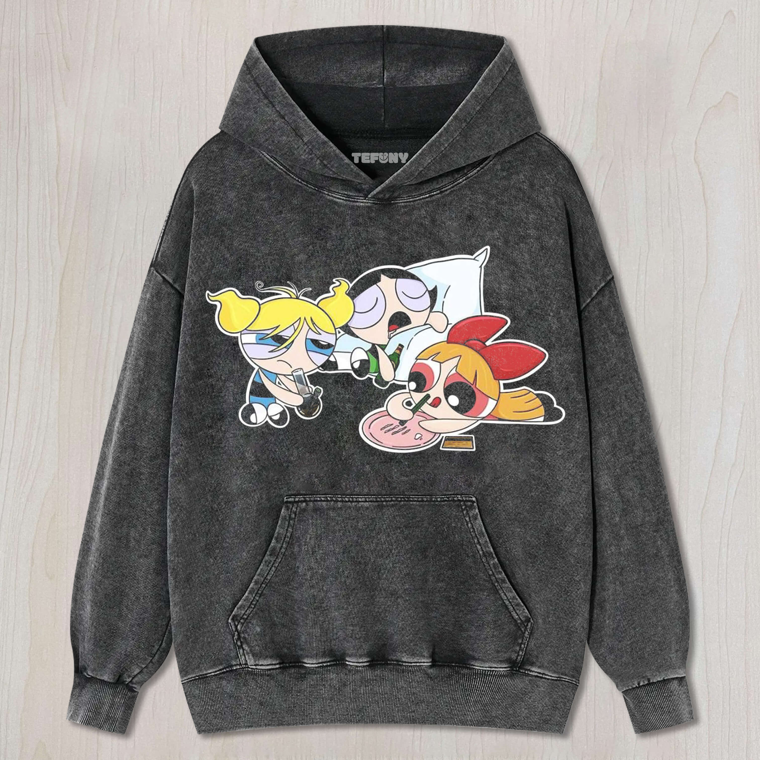 POWERPUFF GIRLS WHITE POWDER T-SHIRT