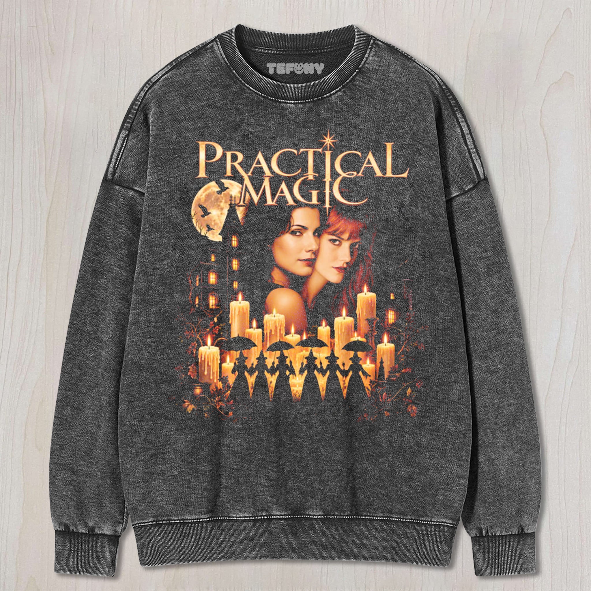 PRACTICAL MAGIC V7 UNISEX TEE, TANK TOP, LAYERED LS, SWEATSHIRT & HOODIE