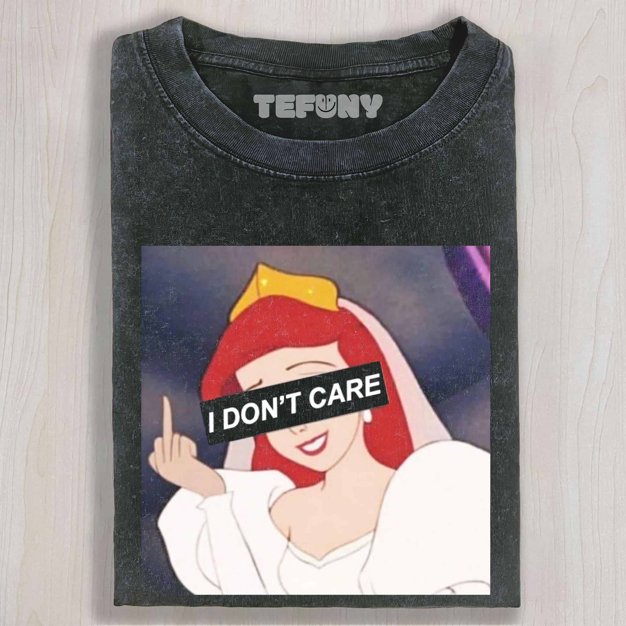 PRINCESS I DON'T CARE UNISEX TEE, TANK TOP, LAYERED LS, SWEATSHIRT & HOODIE