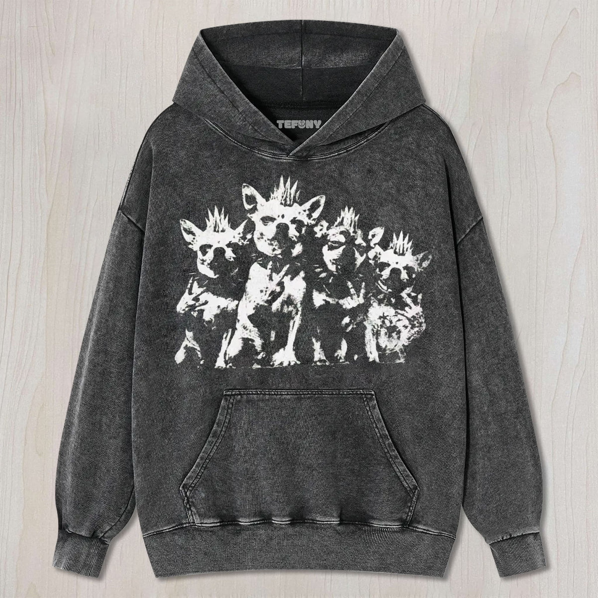 PUNK ROCK CHIHUAHUA GRAPHIC V2 T-SHIRT UNISEX TEE, TANK TOP, LAYERED LS, SWEATSHIRT & HOODIE