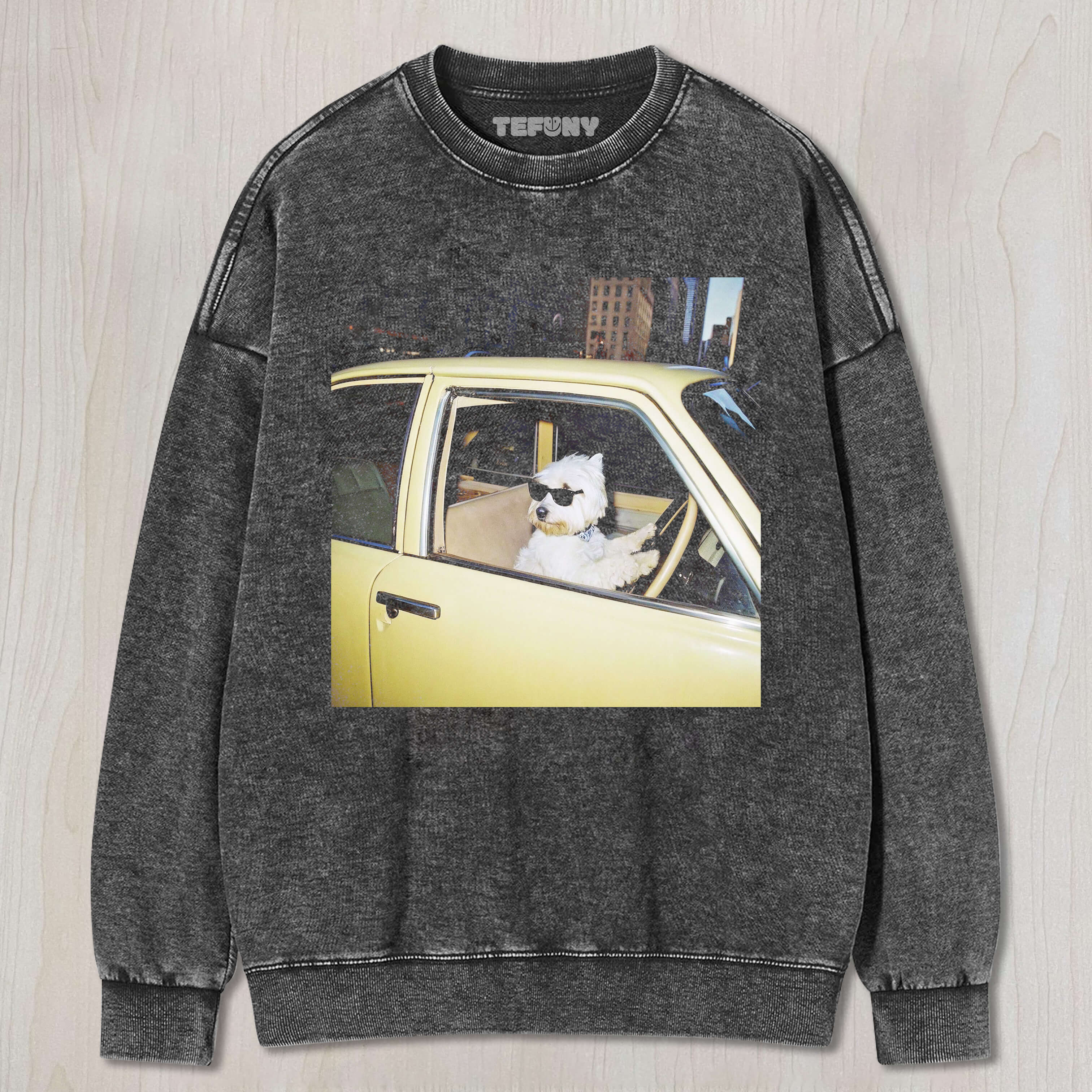 PUPPY DRIVING T-SHIRT & LONG SLEEVES & HOODIES