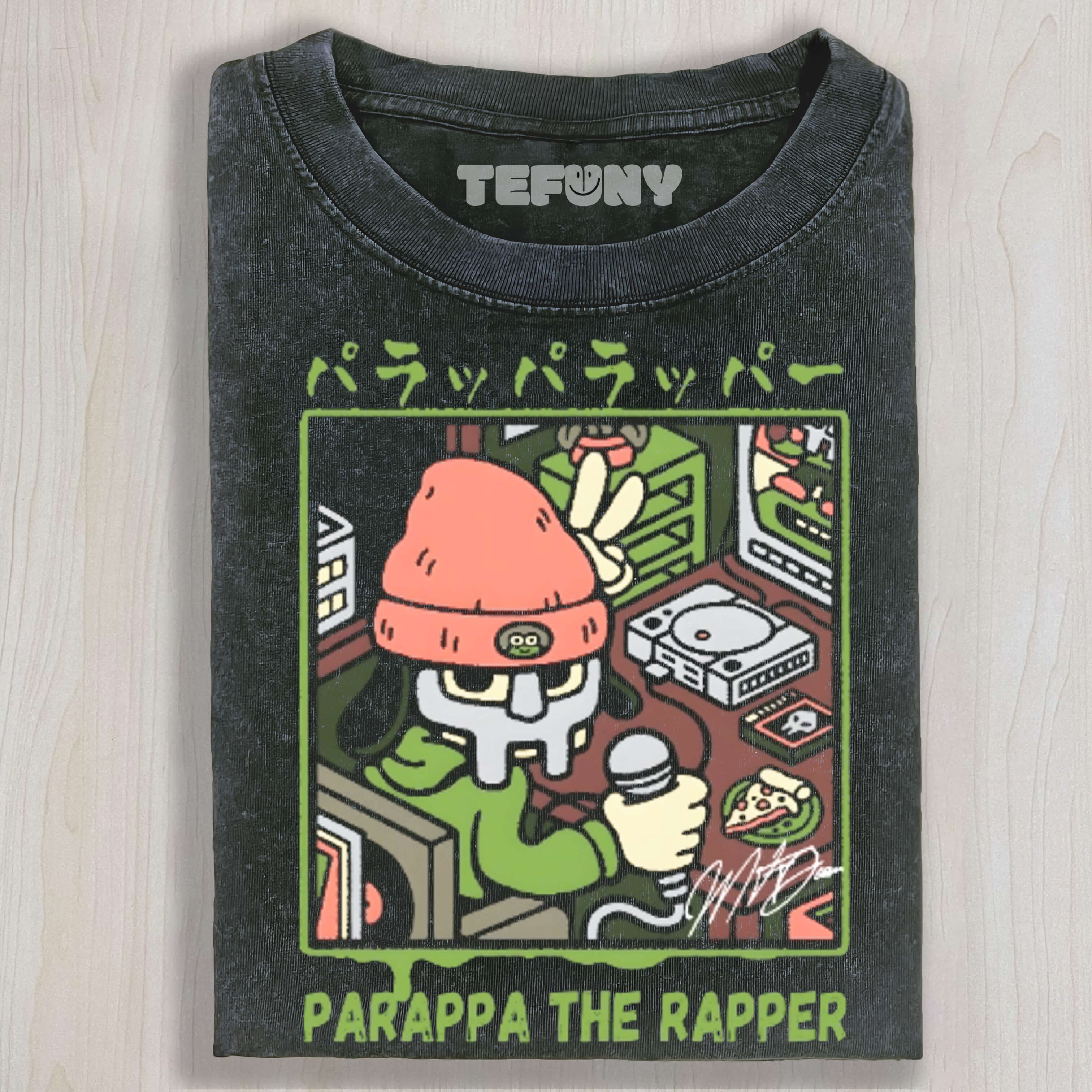 PARAPPA THE RAPPER WRINKLE-RESISTANT V2 TEE & SWEAT & HOOD