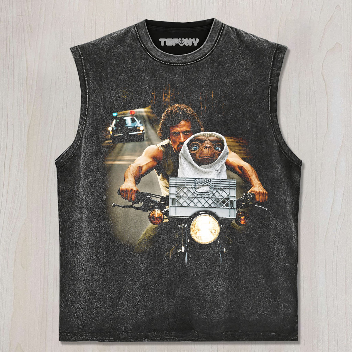 RAMBO E.T. MASHUP UNISEX TEE, TANK TOP, LAYERED LS, SWEATSHIRT & HOODIE