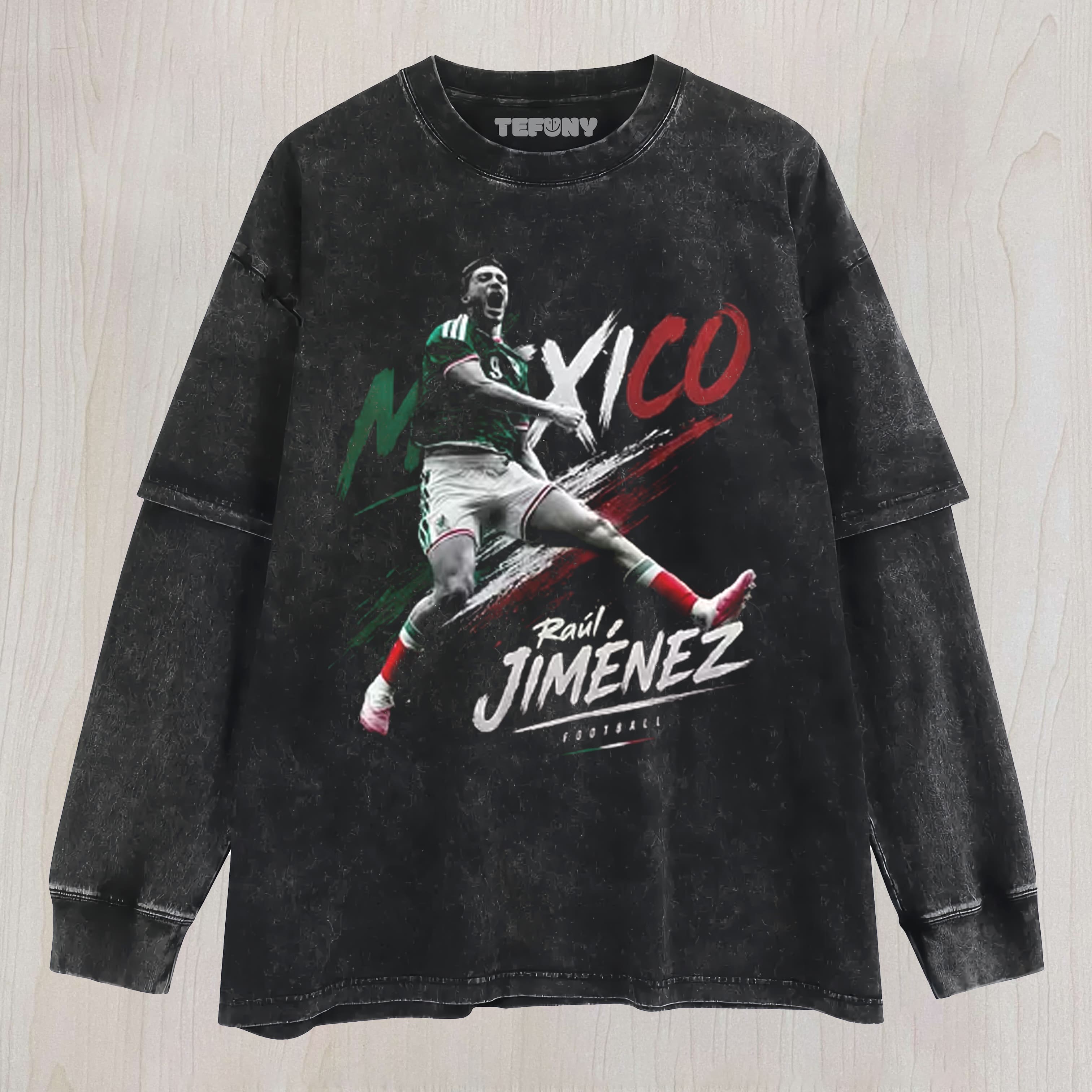 RAUL JIMENEZ 2026 V1 UNISEX TEE, TANK TOP, LAYERED LS, SWEATSHIRT & HOODIE