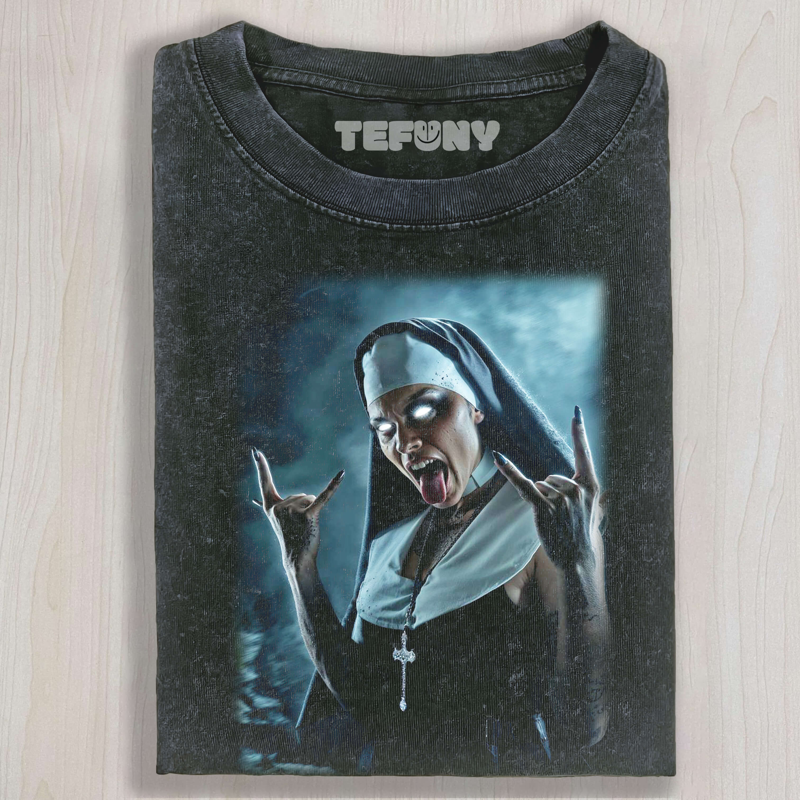 REBELLIOUS NUN T-SHIRT