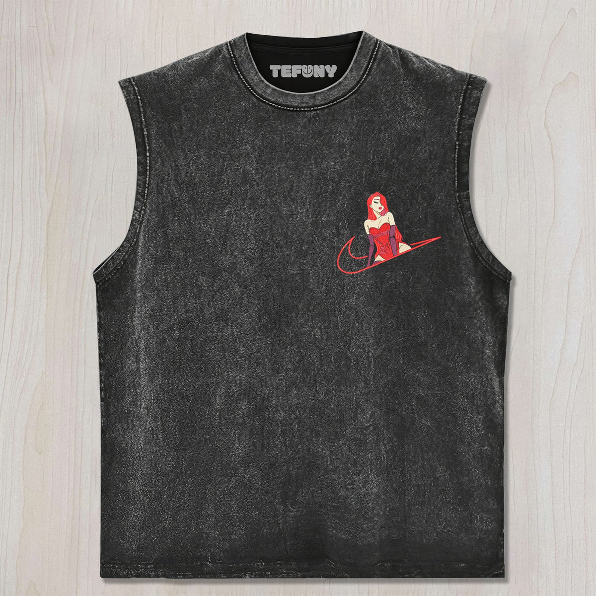 RED-HAIRED WOMAN UNISEX TEE, TANK TOP, LAYERED LS, SWEATSHIRT & HOODIE
