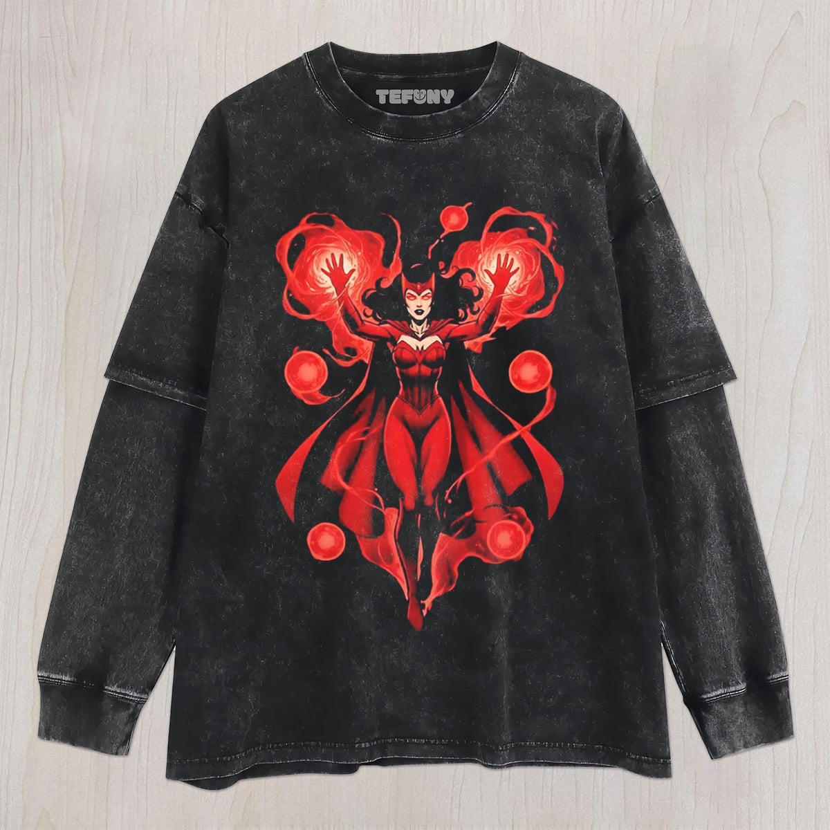 RED WITCH UNISEX TEE, TANK TOP, LAYERED LS, SWEATSHIRT & HOODIE