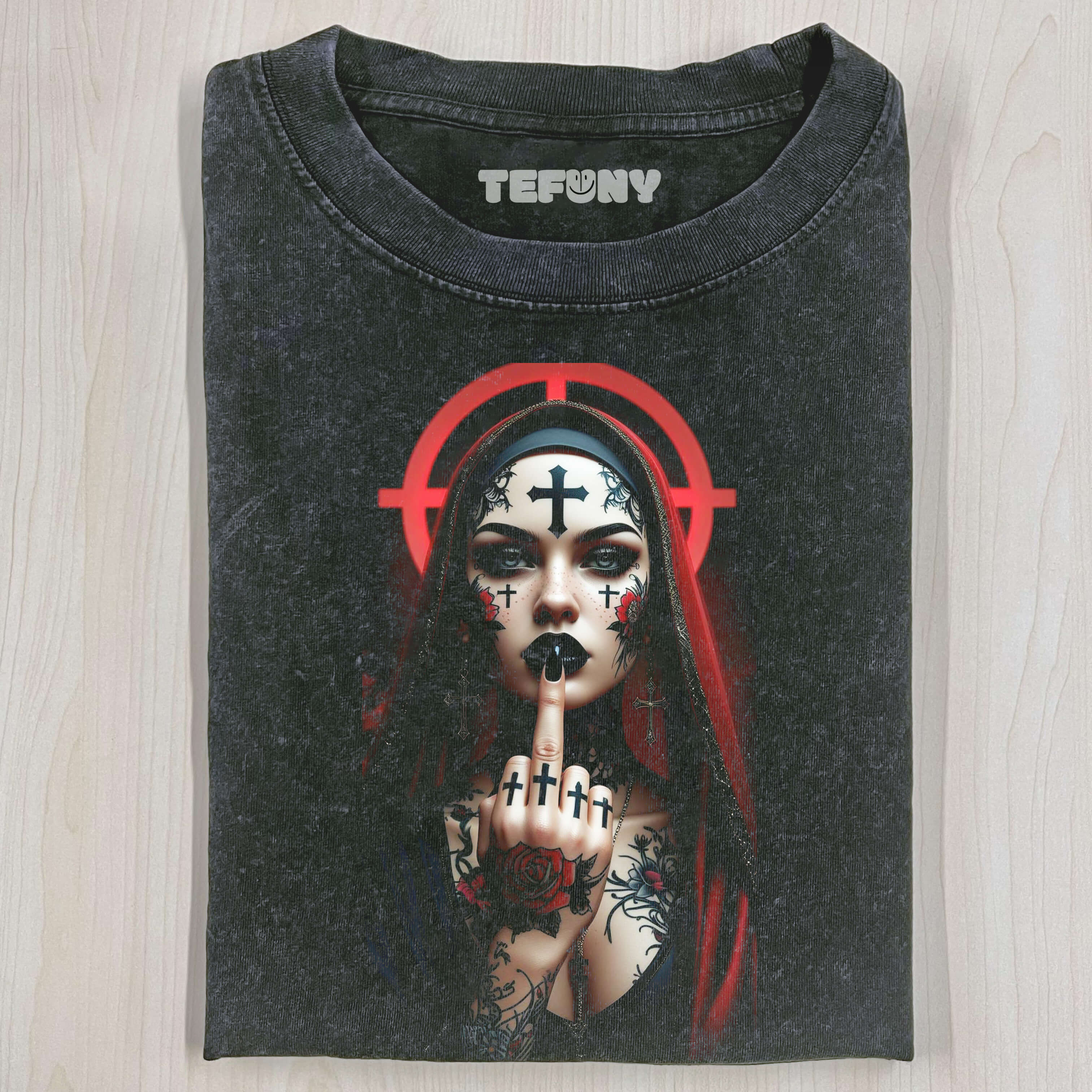 RED NUN T-SHIRT