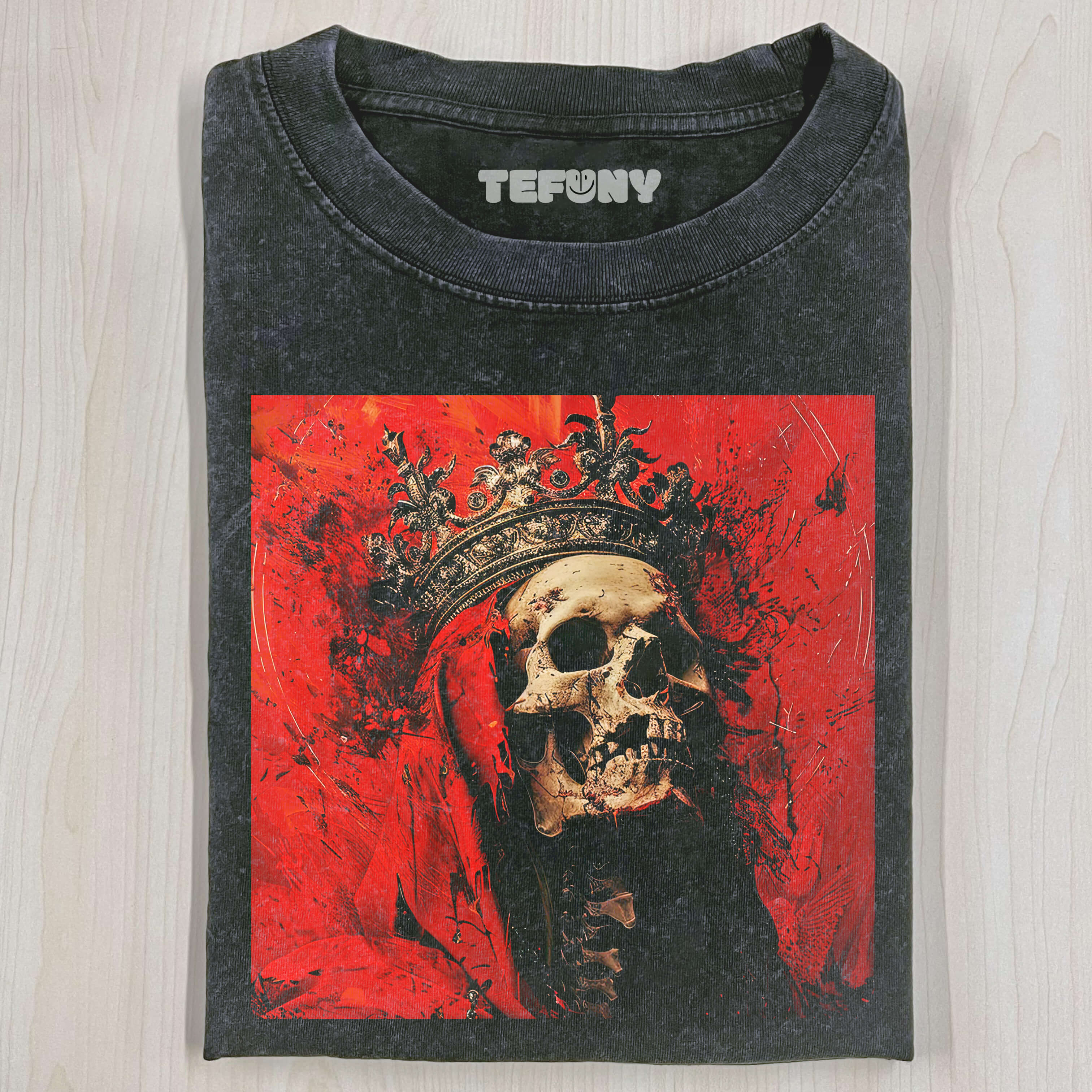 RED SKULL QUEEN T-SHIRT