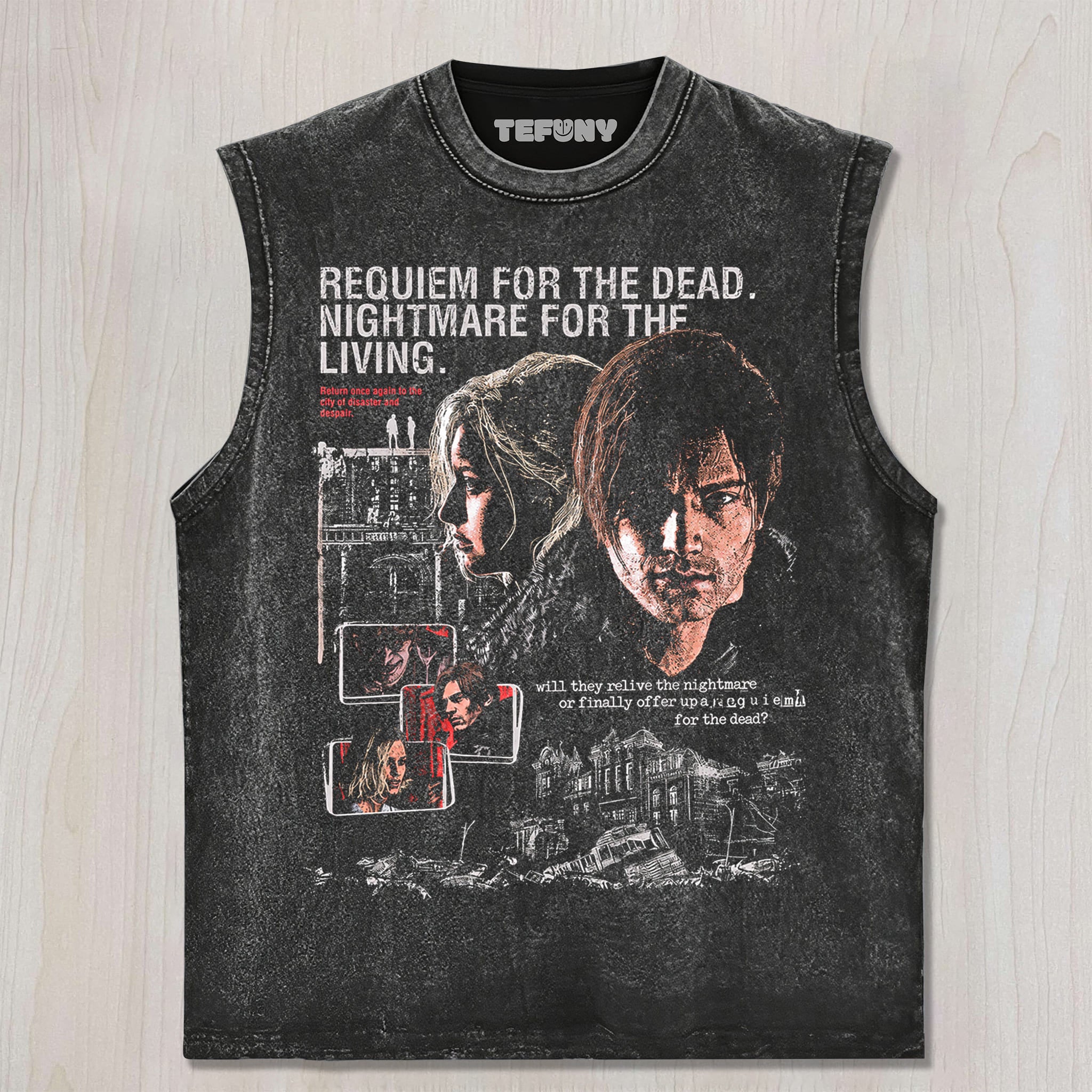 RESIDENT EVIL 9 UNISEX TEE, TANK TOP, LAYERED LS, SWEATSHIRT & HOODIE