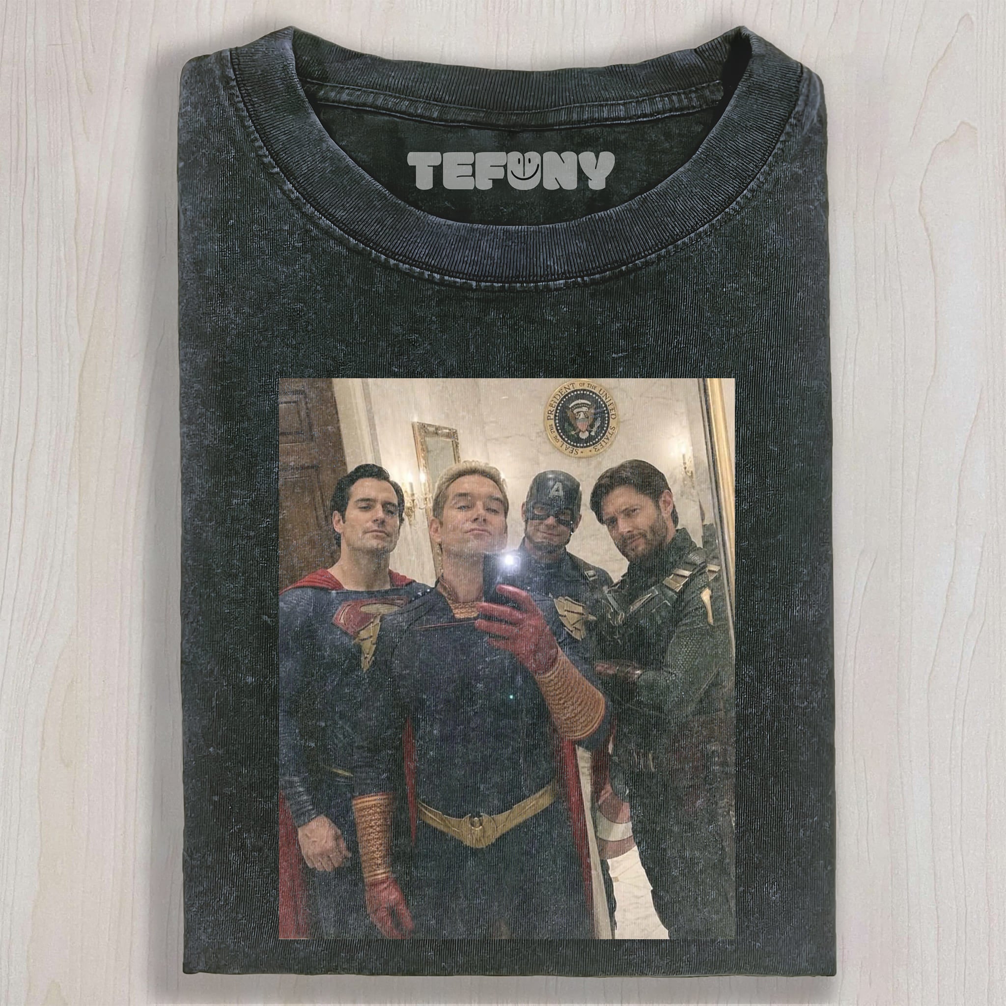 RETRO BAR HERO GROUP PORTRAIT UNISEX TEE, TANK TOP, LAYERED LS, SWEATSHIRT & HOODIE