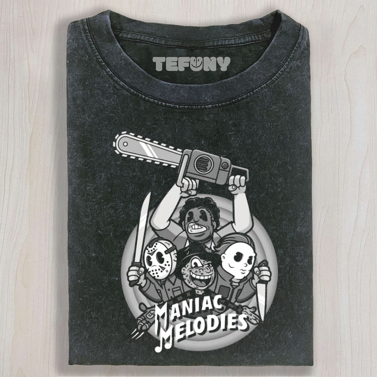 RETRO CARTOON HORROR UNISEX TEE, TANK TOP, LAYERED LS, SWEATSHIRT & HOODIE