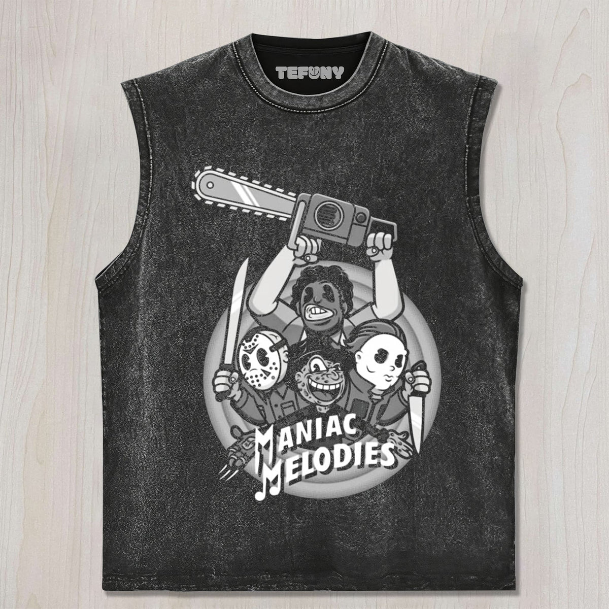RETRO CARTOON HORROR UNISEX TEE, TANK TOP, LAYERED LS, SWEATSHIRT & HOODIE