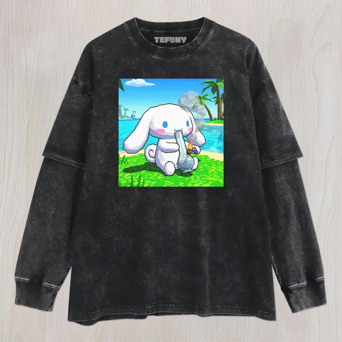 RETRO CARTOON SMOKING V3 UNISEX TEE, TANK TOP, LAYERED LS, SWEATSHIRT & HOODIE