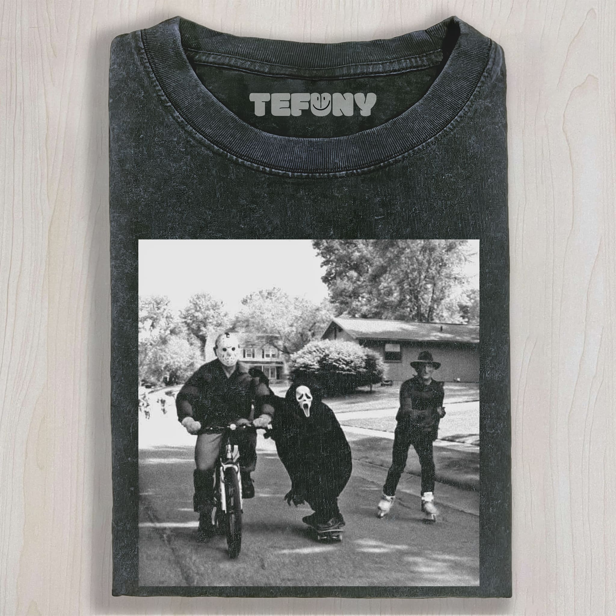 RETRO HORROR TRIO UNISEX TEE, TANK TOP, LAYERED LS, SWEATSHIRT & HOODIE