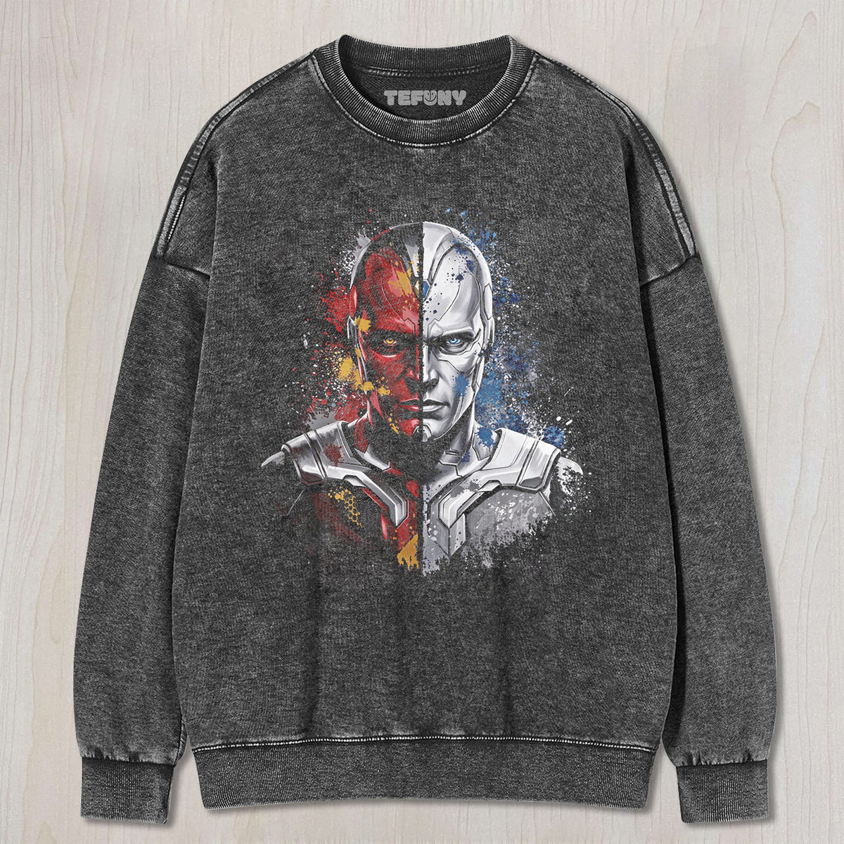 RETRO SUPERHEROES V1 UNISEX TEE, TANK TOP, LAYERED LS, SWEATSHIRT & HOODIE