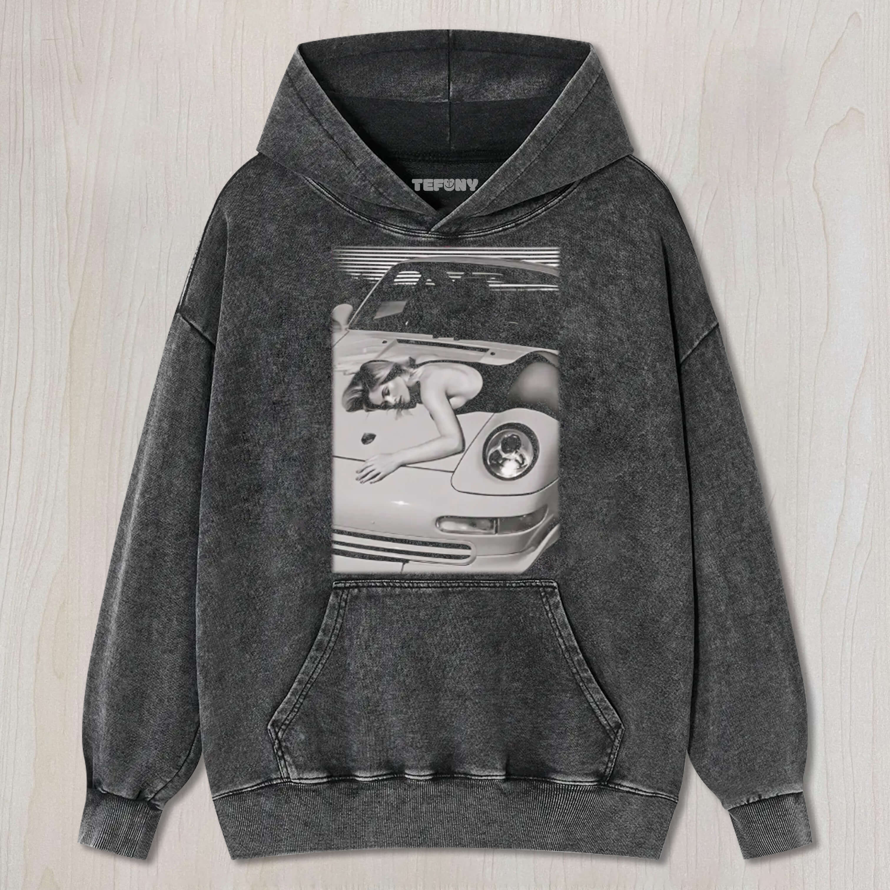 RETRO 911 CARS & GIRL T-SHIRT