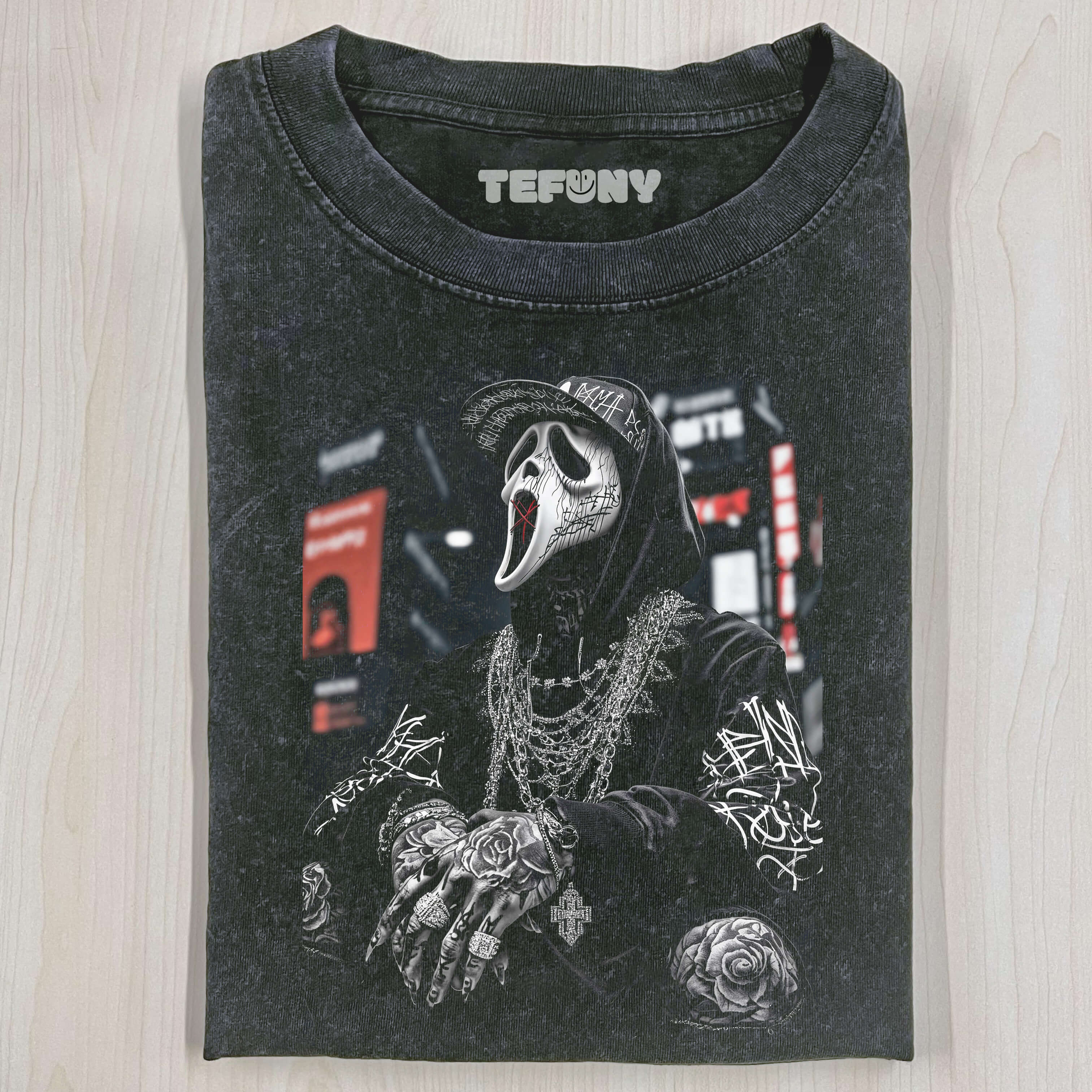 RETRO COOL MASK MAN T-SHIRT