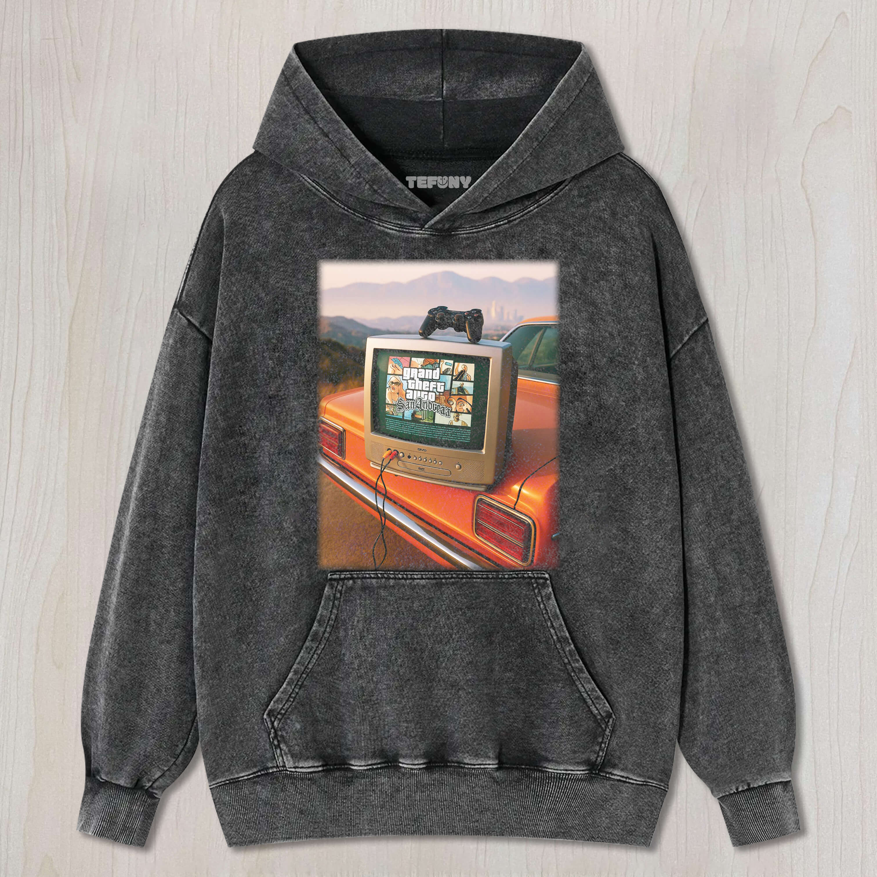 RETRO GTA GAME TEE & SWEAT & HOOD