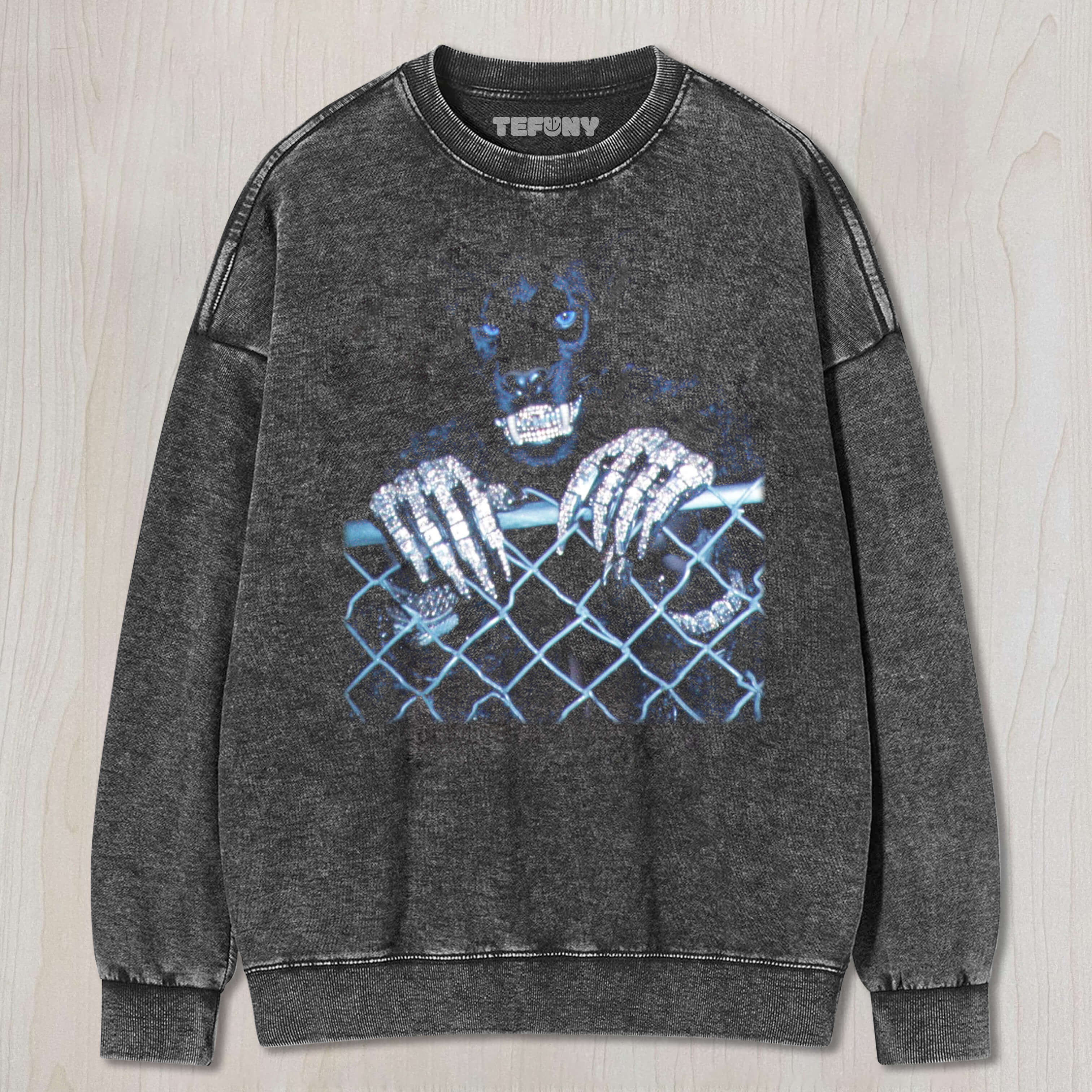 RETRO STREET STYLE LEOPARD T-SHIRT