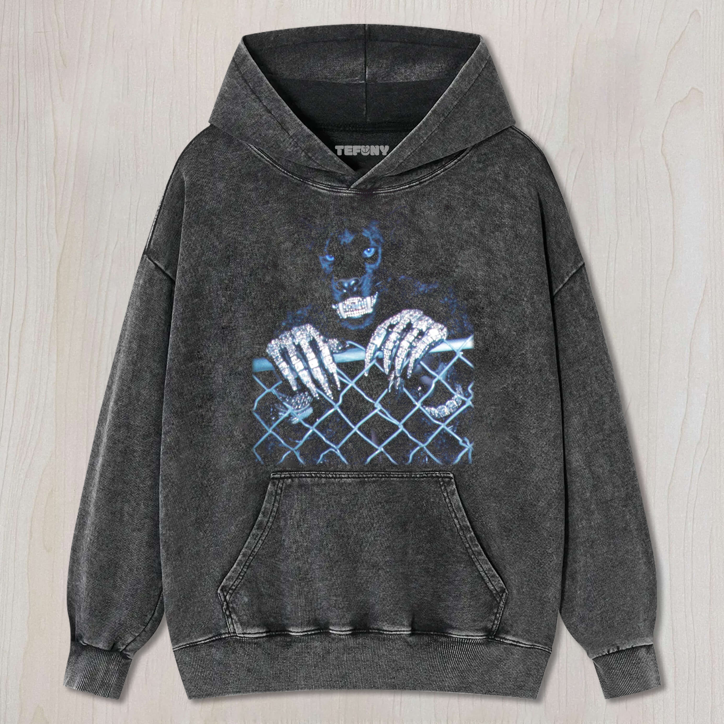 RETRO STREET STYLE LEOPARD T-SHIRT