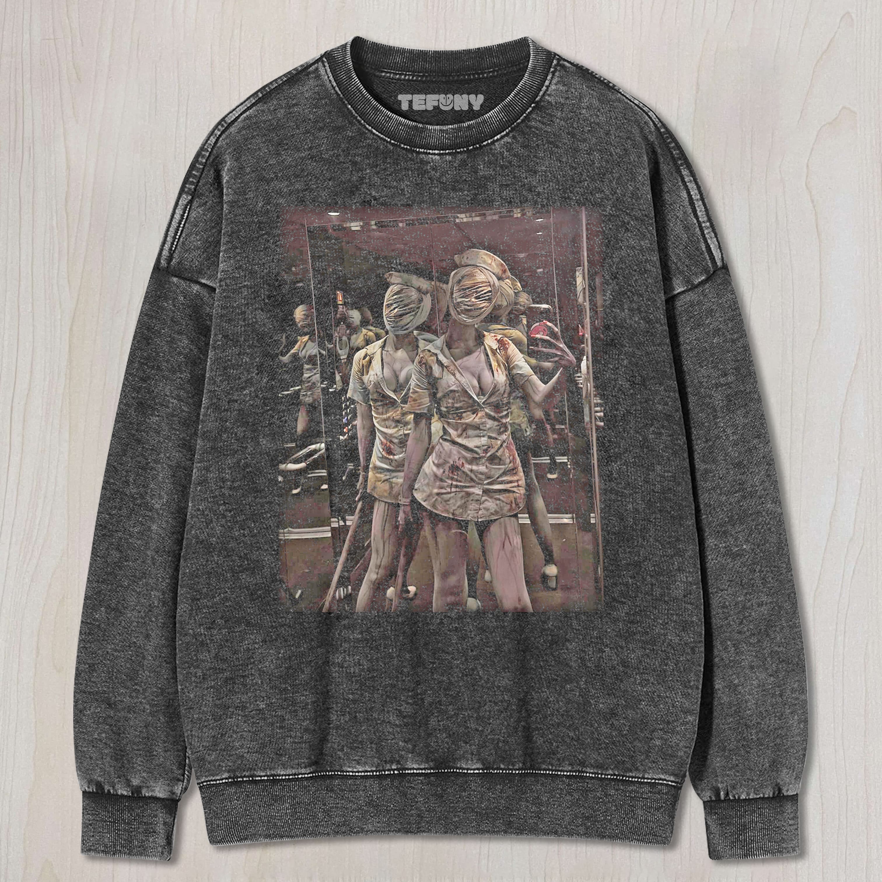 RETURN TO SILENT HILL V7 UNISEX TEE, TANK TOP, LAYERED LS, SWEATSHIRT & HOODIE