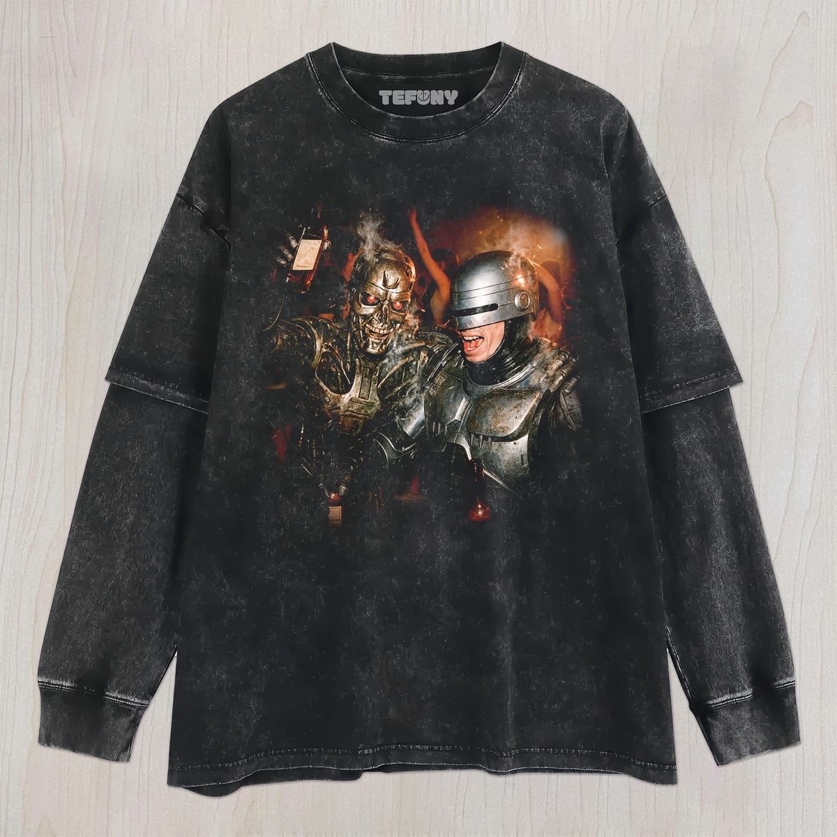 ROBOTS PARTY UNISEX TEE, TANK TOP, LAYERED LS, SWEATSHIRT & HOODIE
