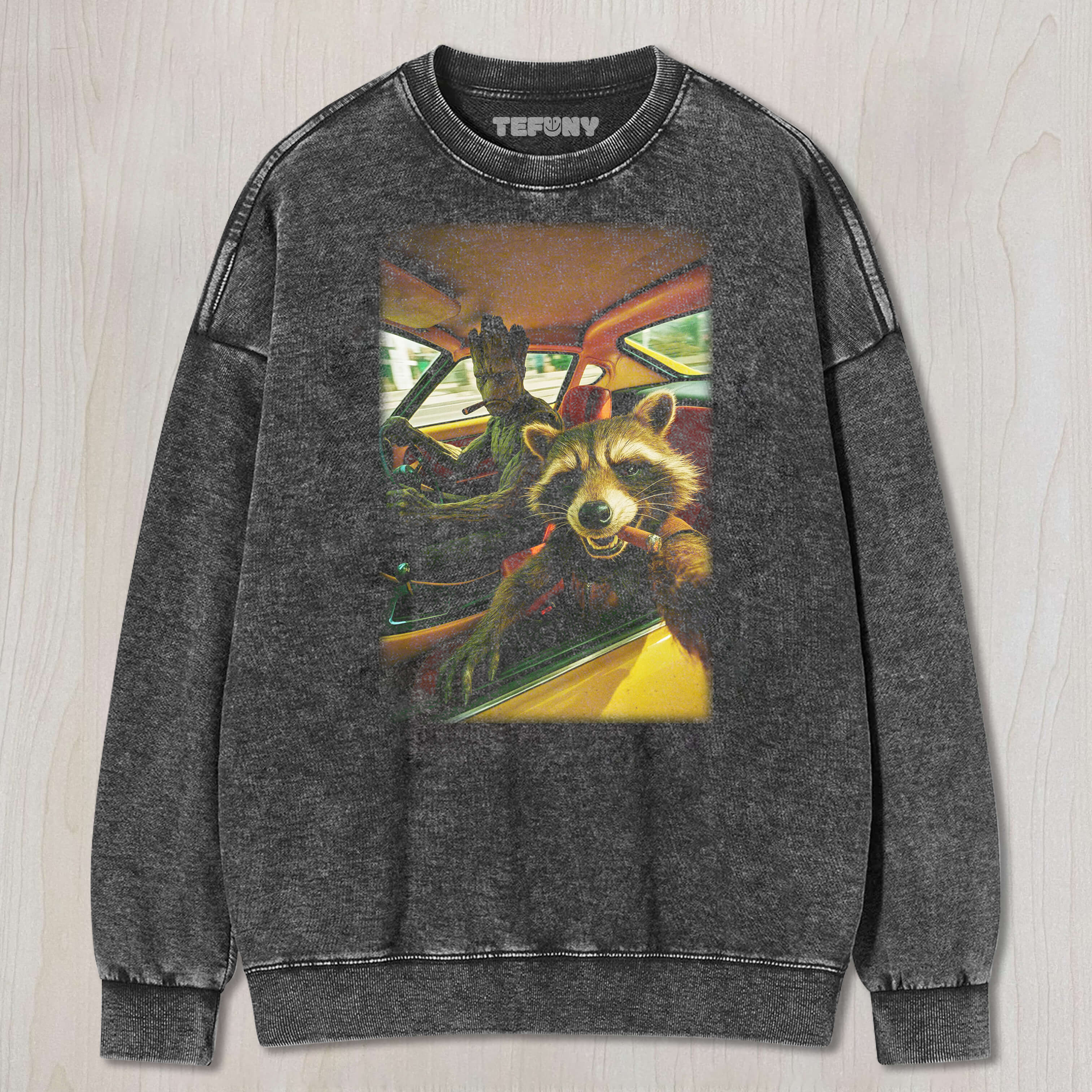 ROCKET RACCOON AND GROOT T-SHIRT