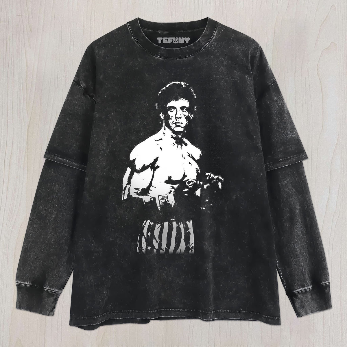ROCKY BALBOA V9 UNISEX TEE, TANK TOP, LAYERED LS, SWEATSHIRT & HOODIE
