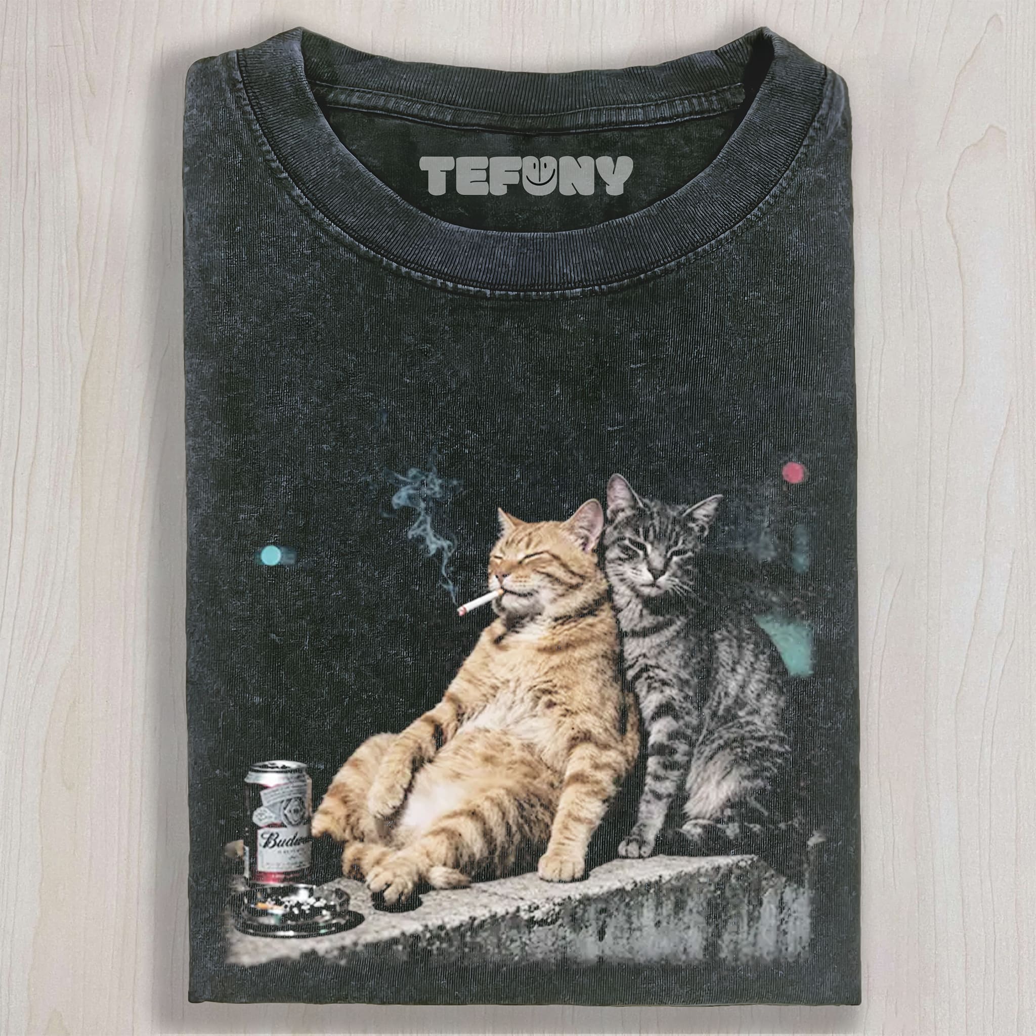 ROOFTOP CAT MEME UNISEX TEE, TANK TOP, LAYERED LS, SWEATSHIRT & HOODIE