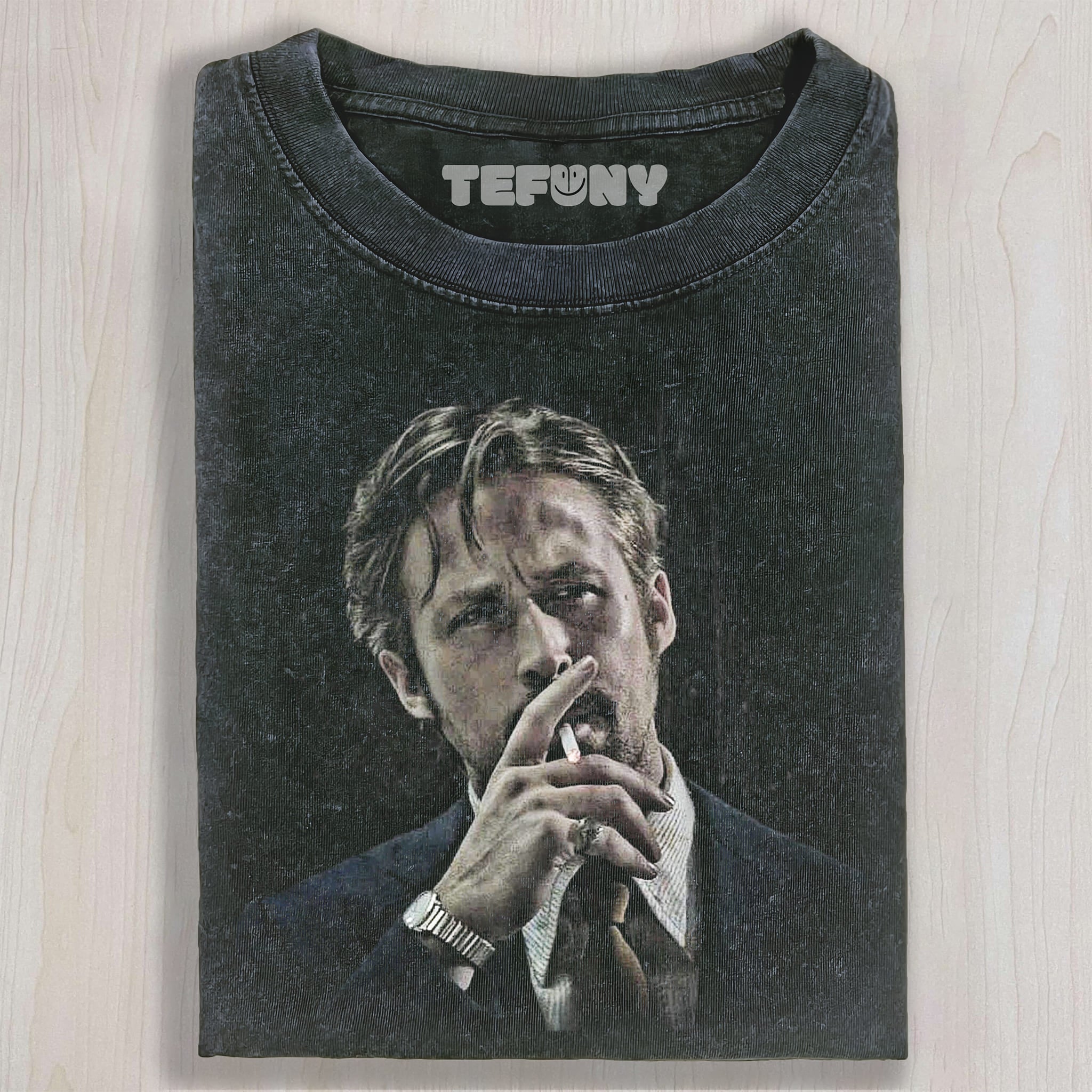 RYAN GOSLING SMOKES UNISEX TEE, TANK TOP, LAYERED LS, SWEATSHIRT & HOODIE