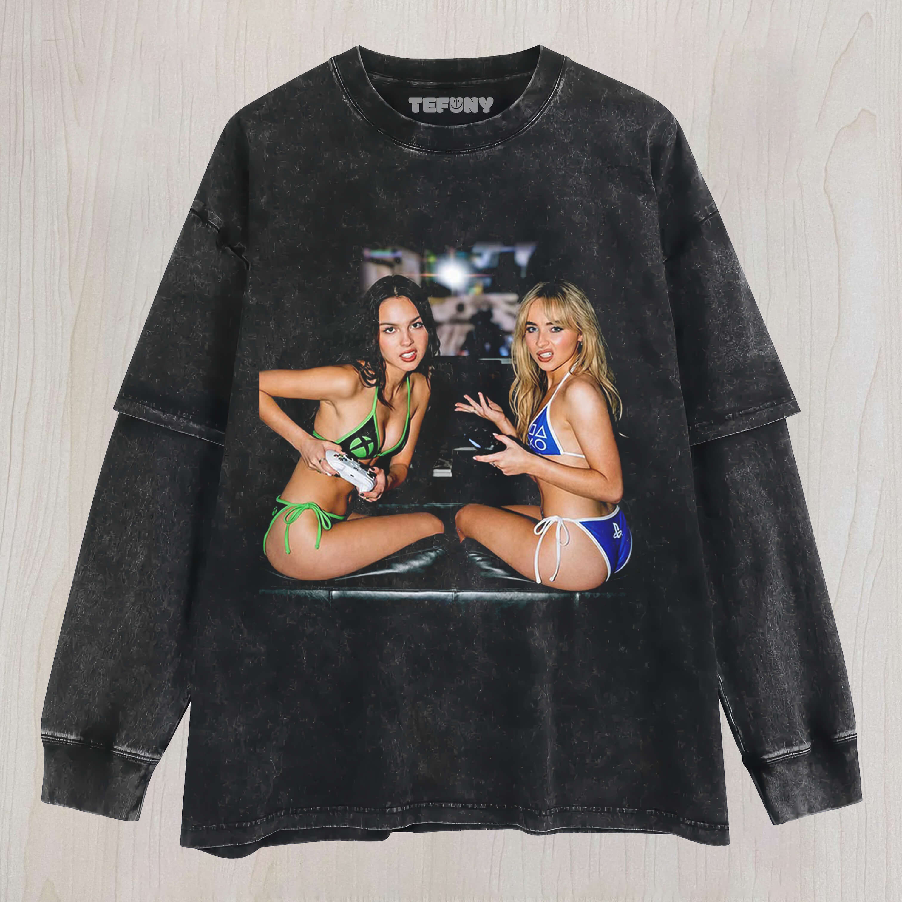 SABRINA CARPENTER & OLIVIA RODRIGO LAYERED LONG SLEEVE