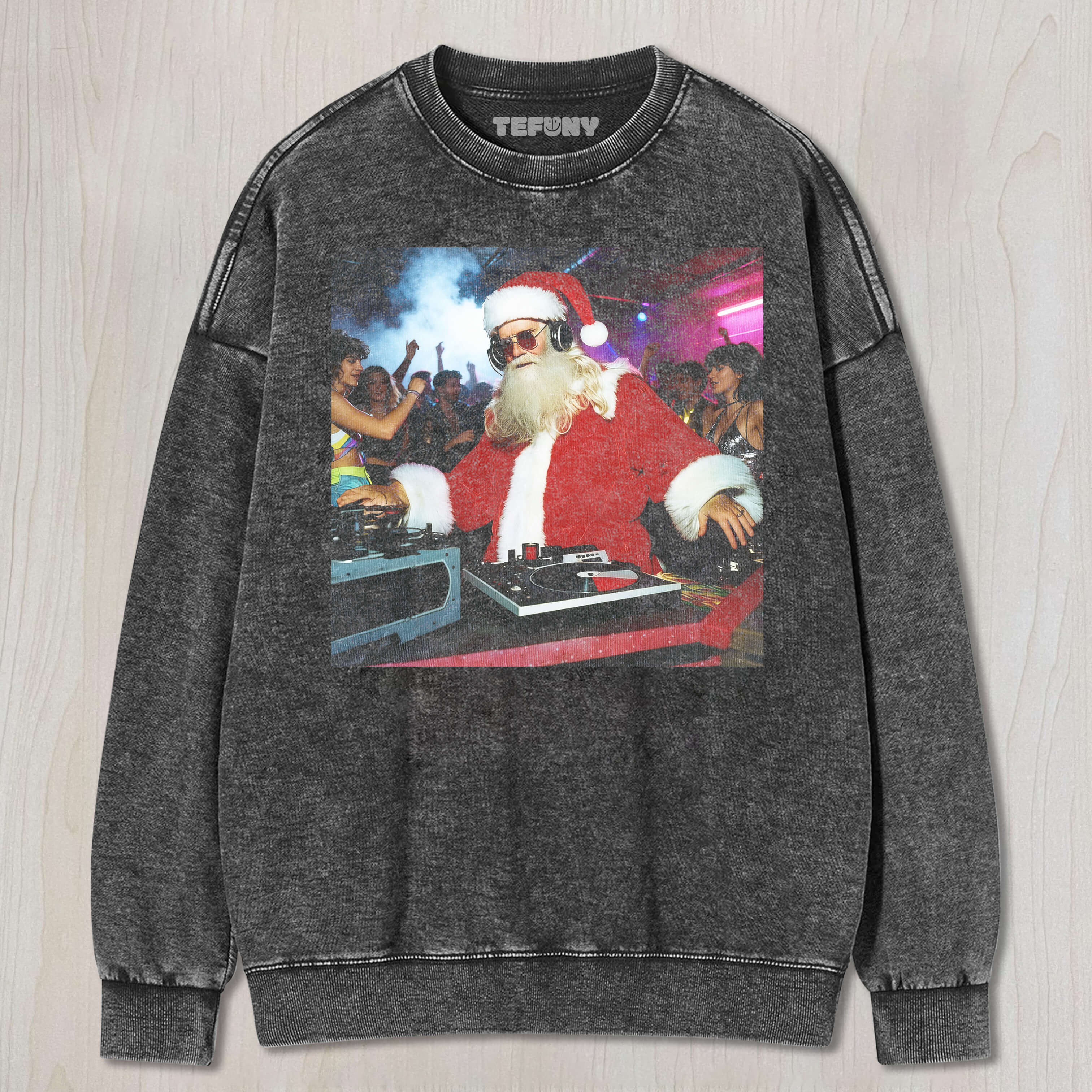 SANTA CLAUS PARTY TEE & SWEAT & HOOD